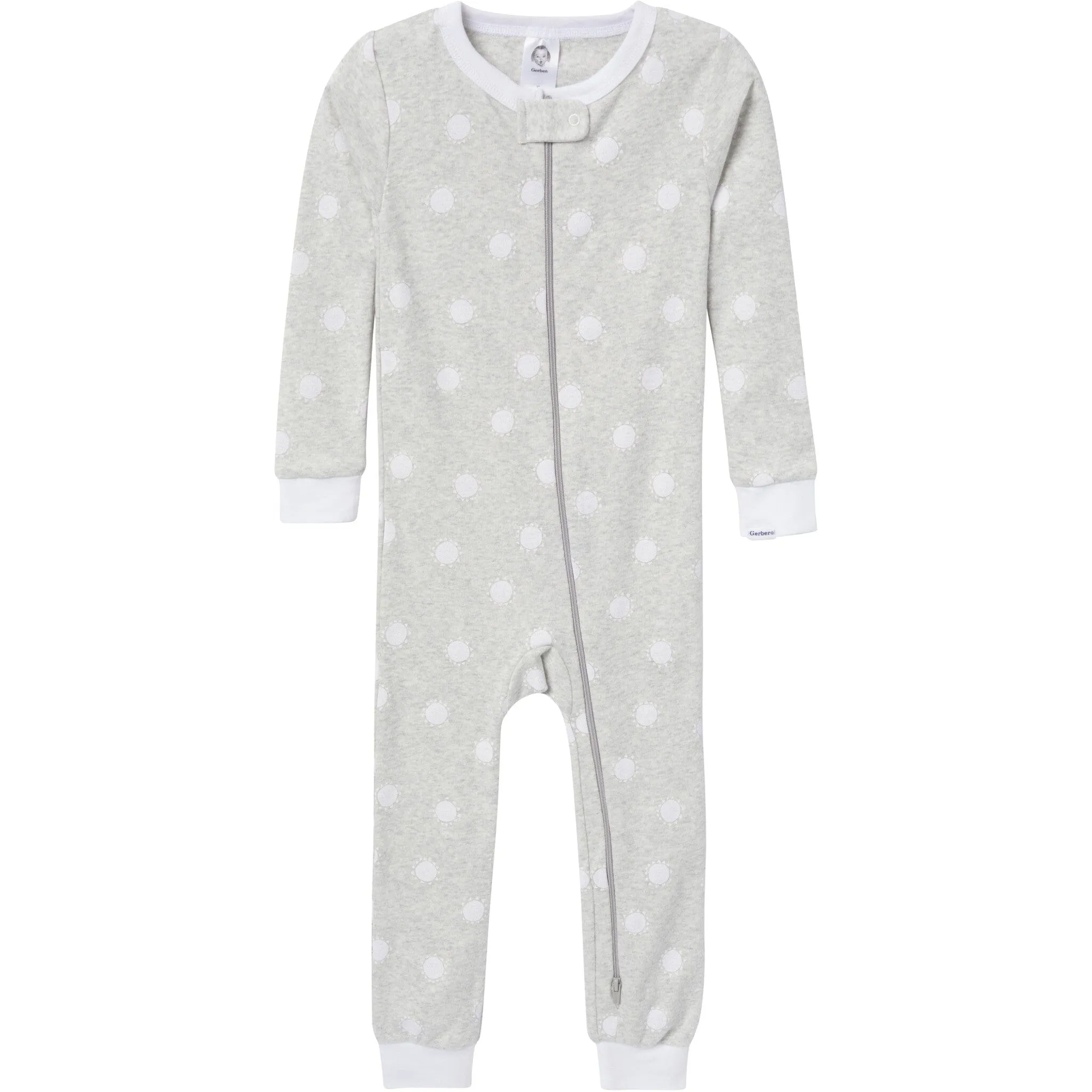 3-Pack Baby & Toddler Neutral Safari Snug Fit Footless Pajamas Gerber Childrenswea