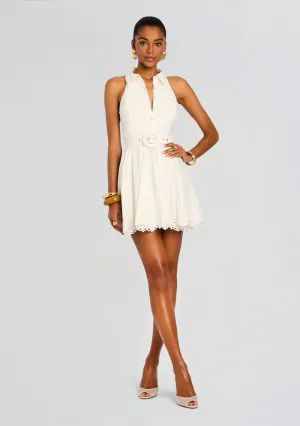Adya Short Dress w/ Belt