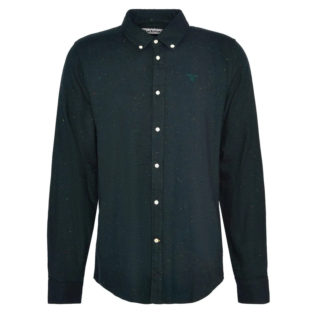 Barbour Tainsbury Tailored Long Sleeved Shirt Green MSH5518GN73