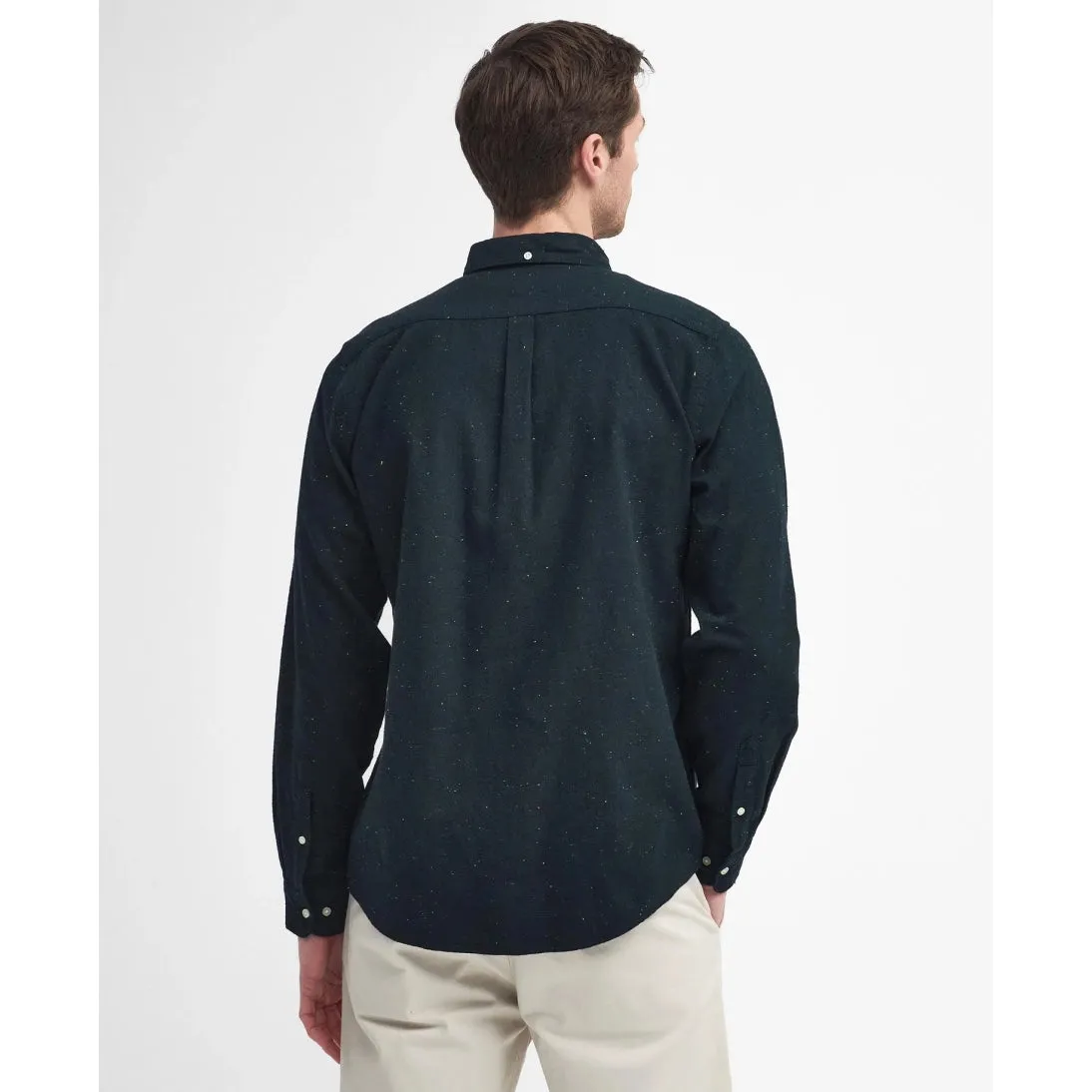 Barbour Tainsbury Tailored Long Sleeved Shirt MSH5518GN73 Seaweed