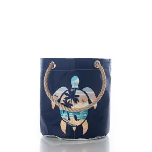 Beach Scene Turtle Sea Bags Beachcomber Bucket Bag Life is Good