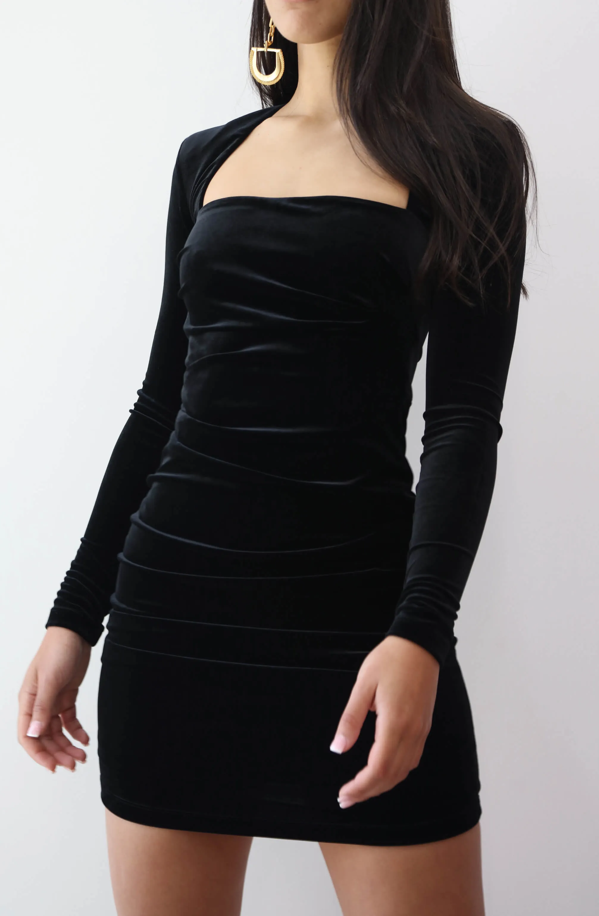Black Mercury Long Sleeve Mini by Nookie