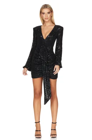 Black Sierra Sequin Mini by Nookie