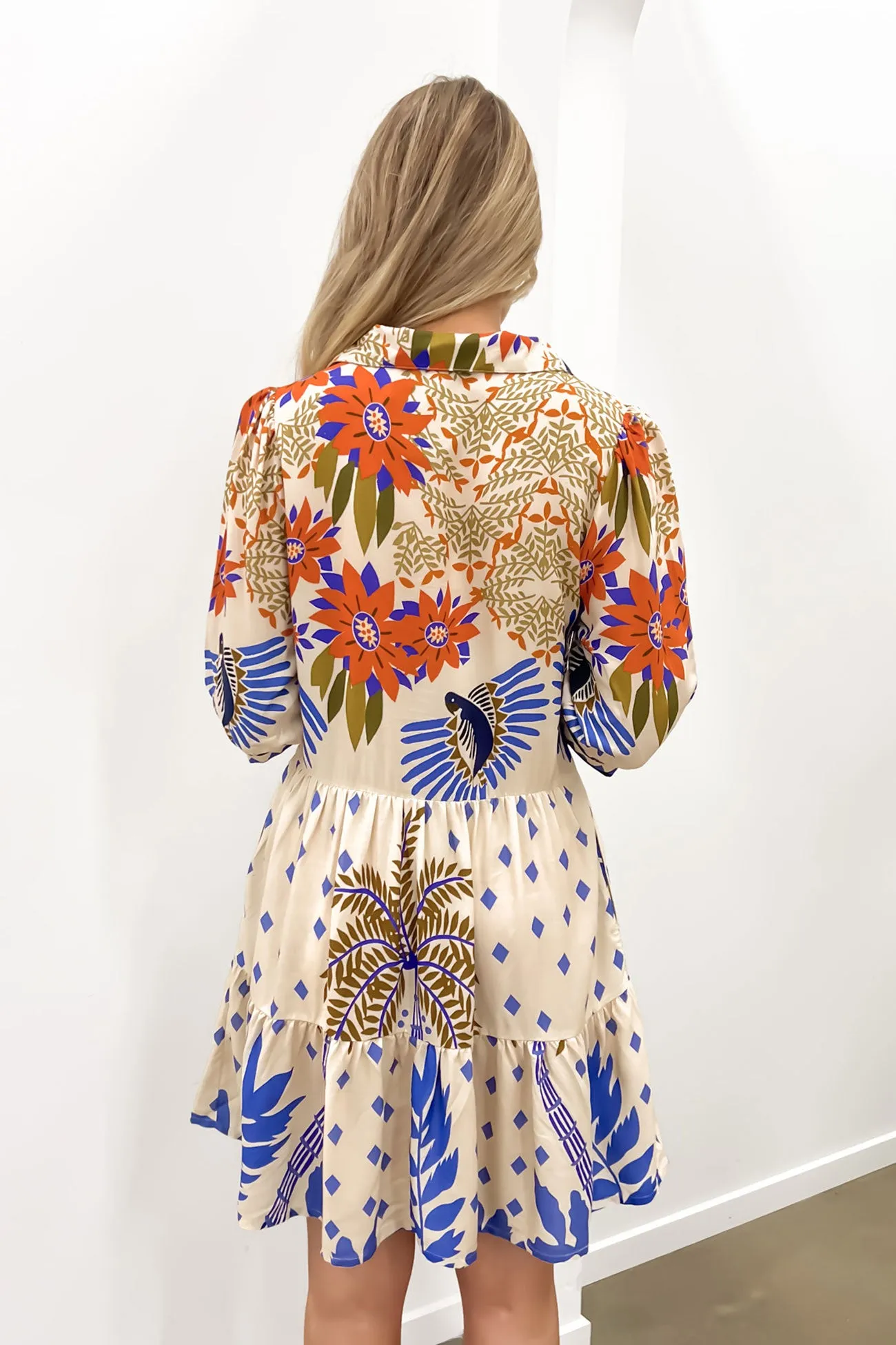 Brooklyn Mini Dress Tropical Sagrada