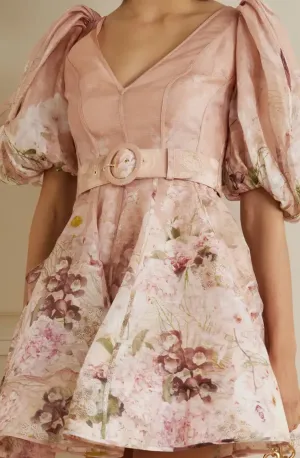 Dancer Puff Sleeve Mini by Zimmermann