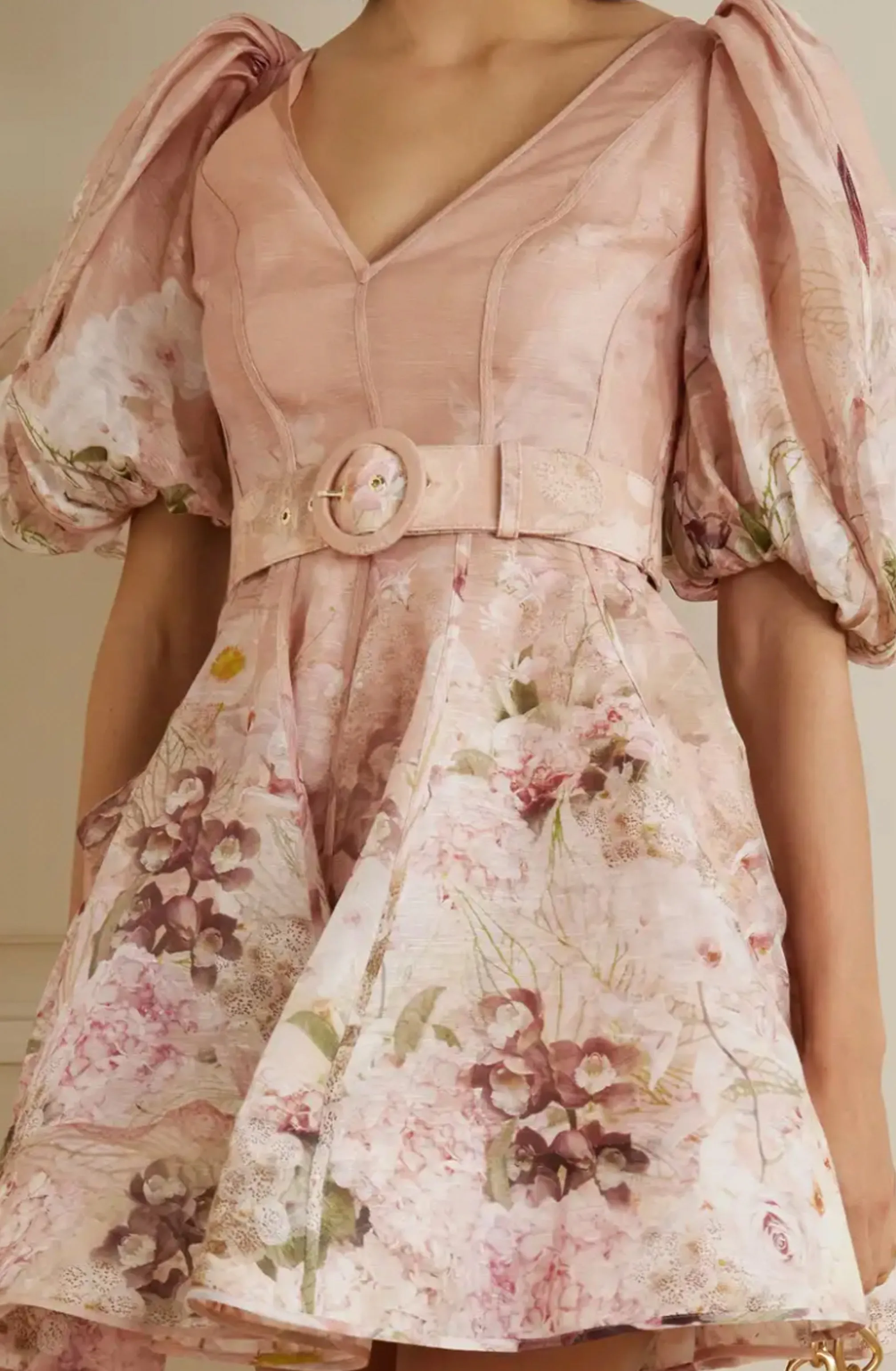 Dancer Puff Sleeve Mini by Zimmermann