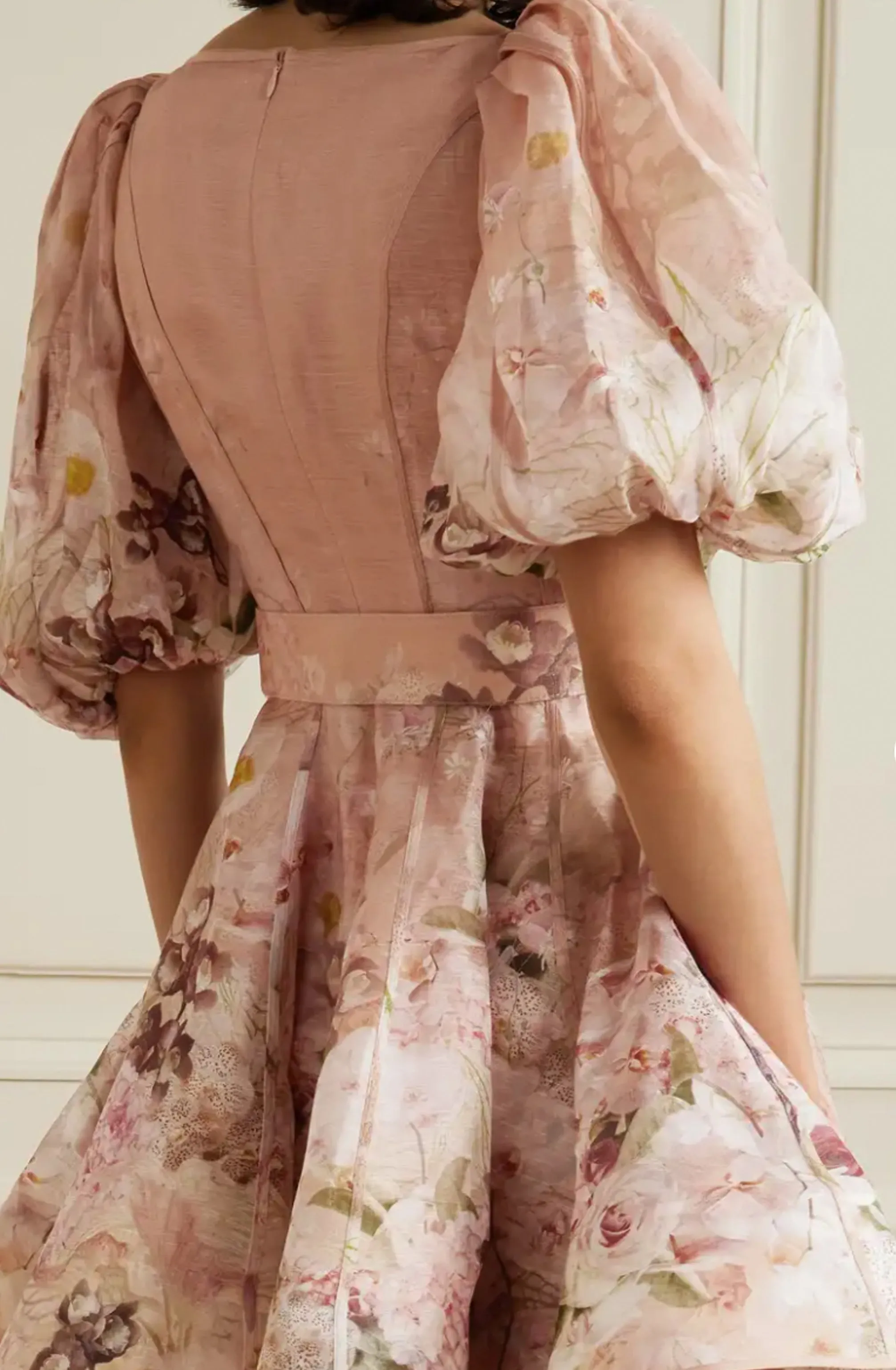 Dancer Puff Sleeve Mini by Zimmermann