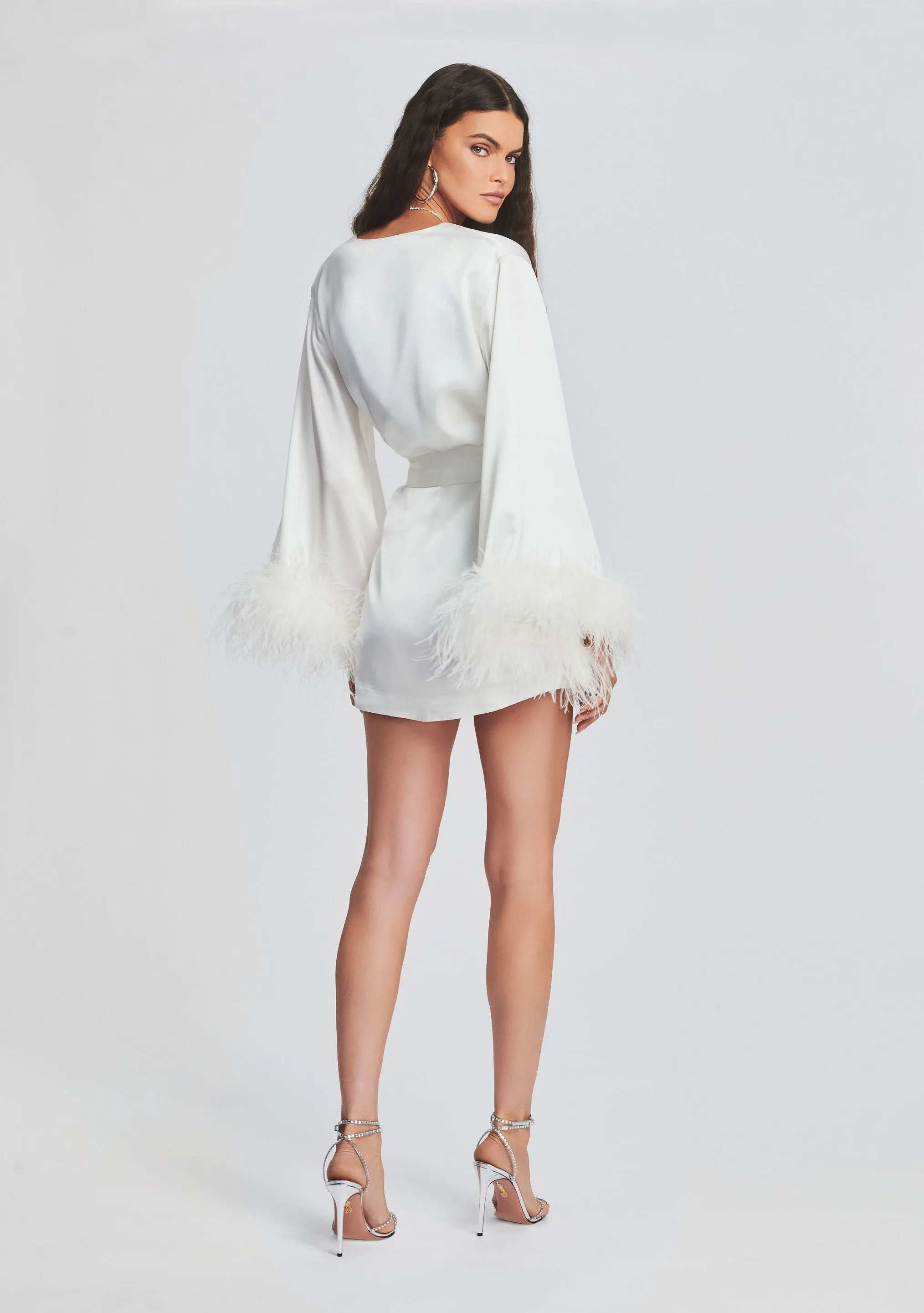 Eva Feather Robe