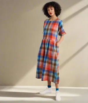 Ex Seasalt Garden Painting Brouse Dress