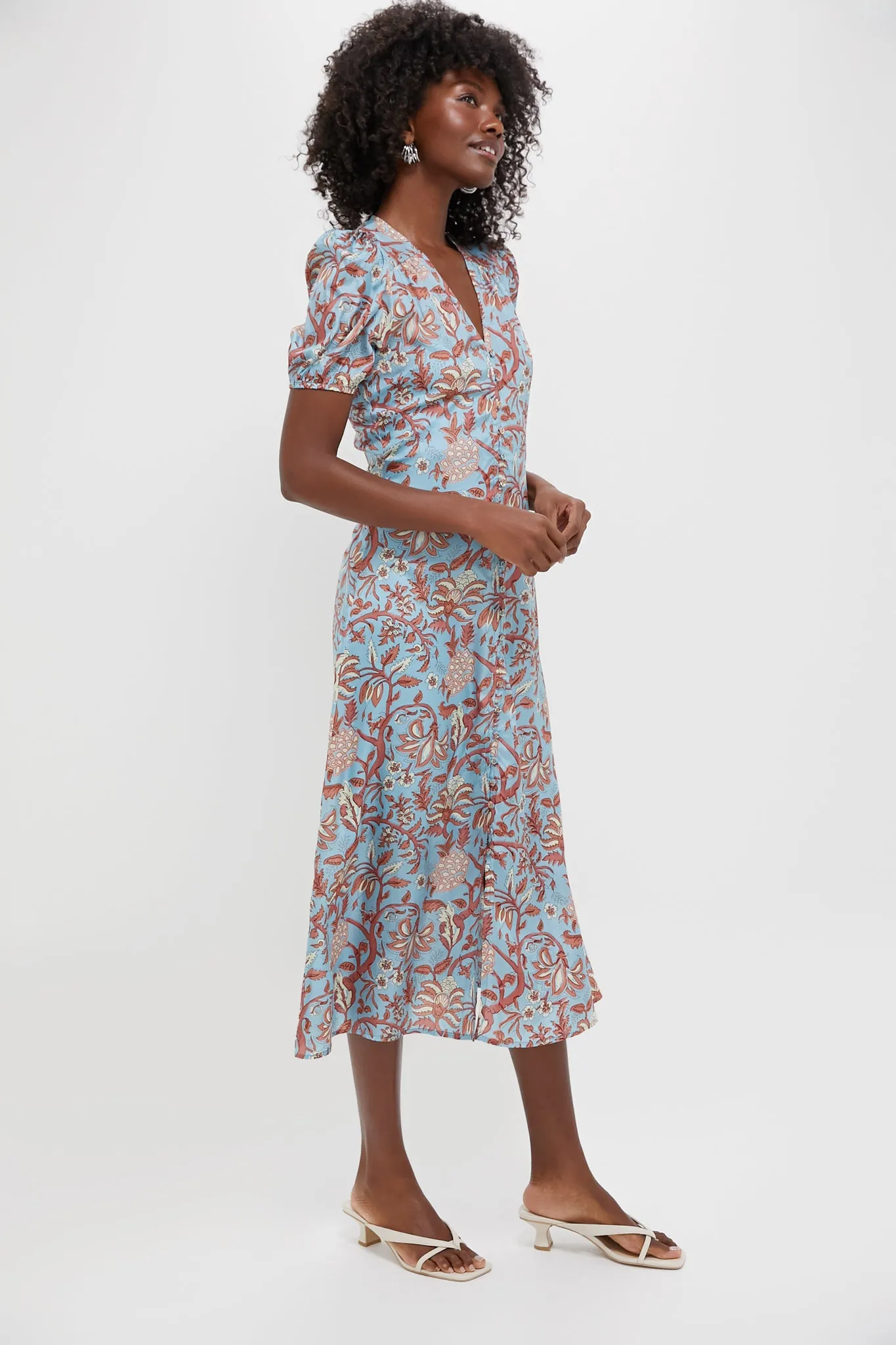 Fernando Sky Olivia Midi Dress