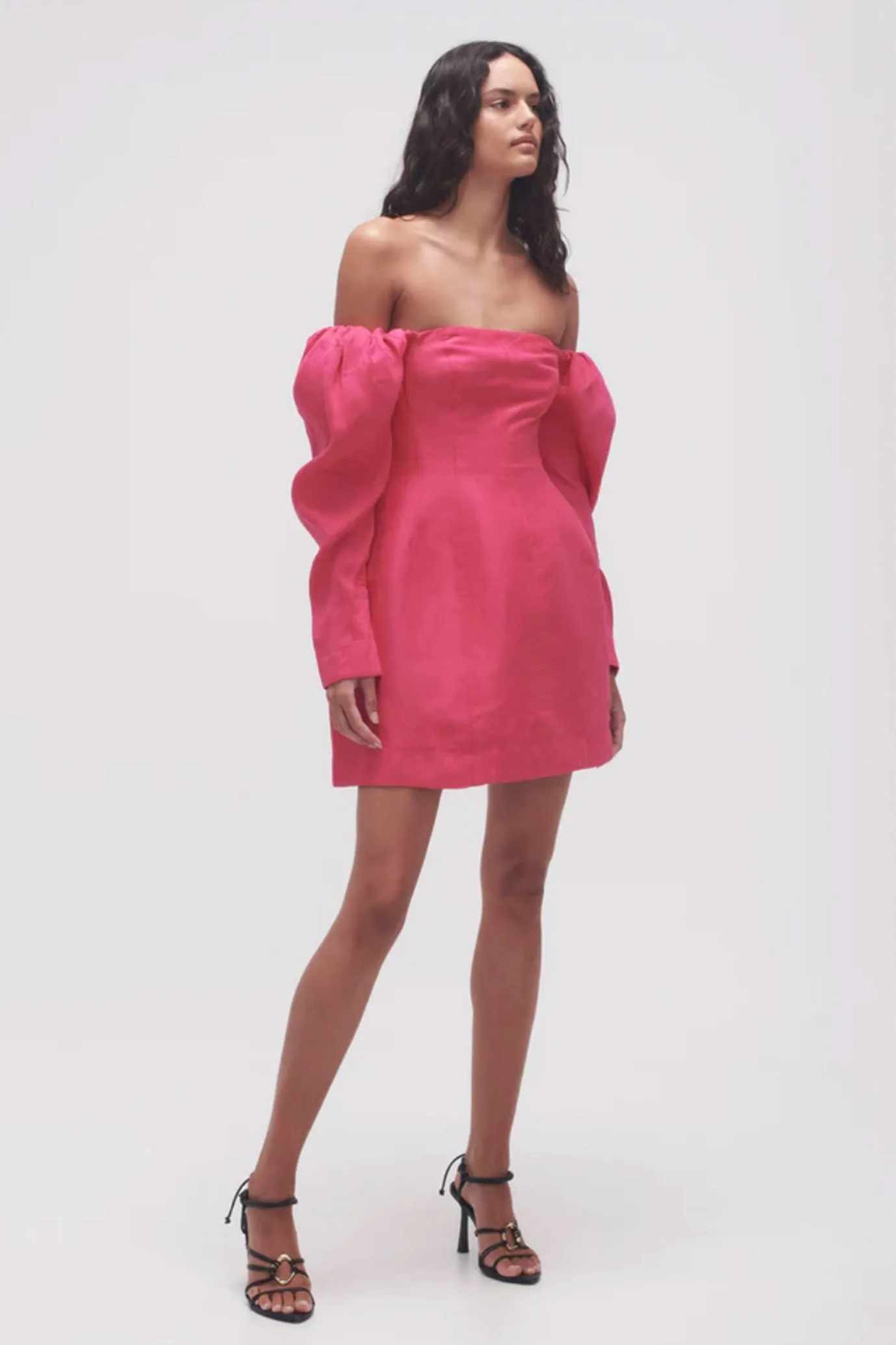 FINAL SALE: Baret Sleeved Mini Dress by Aje