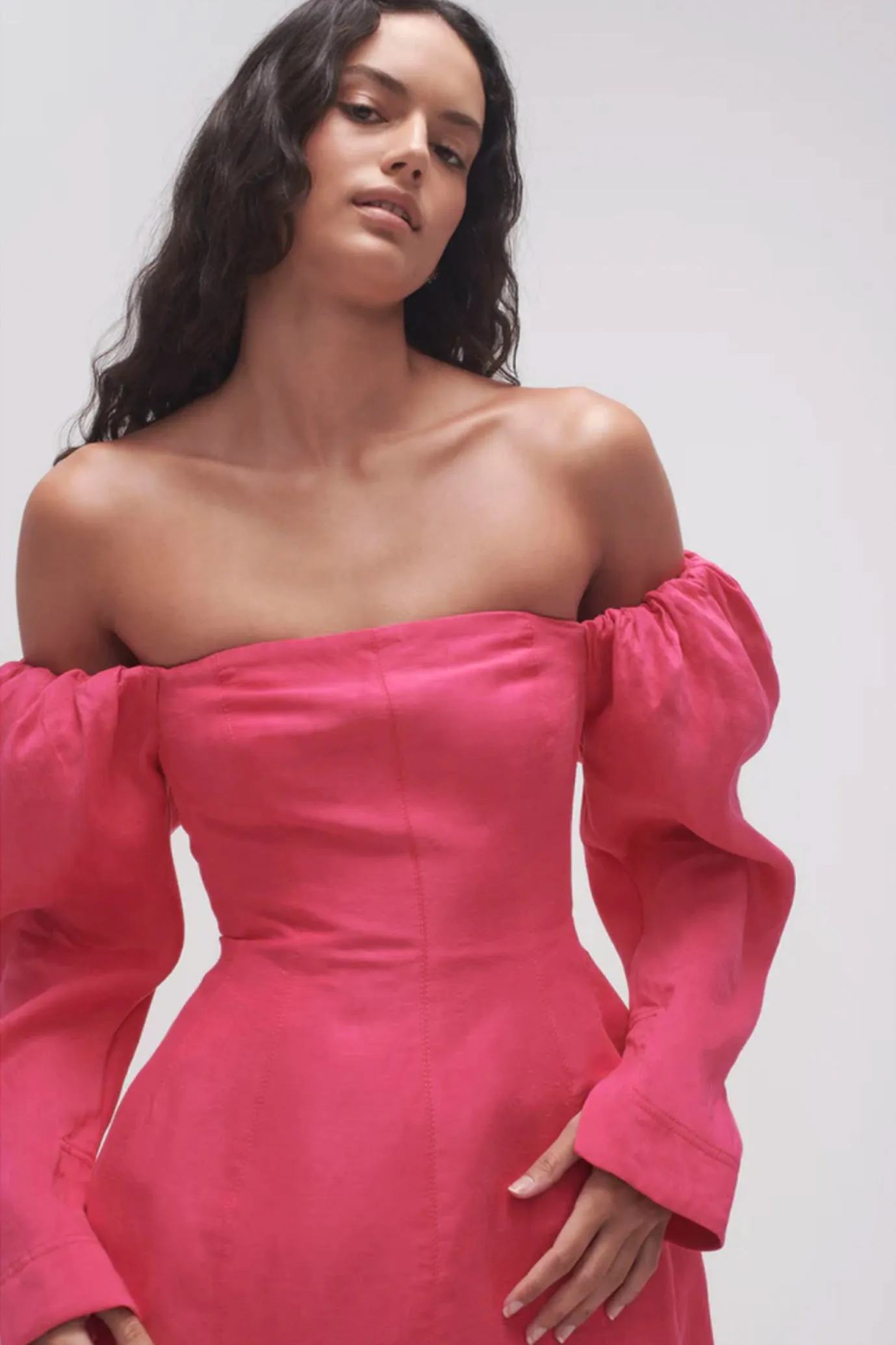 FINAL SALE: Baret Sleeved Mini Dress by Aje