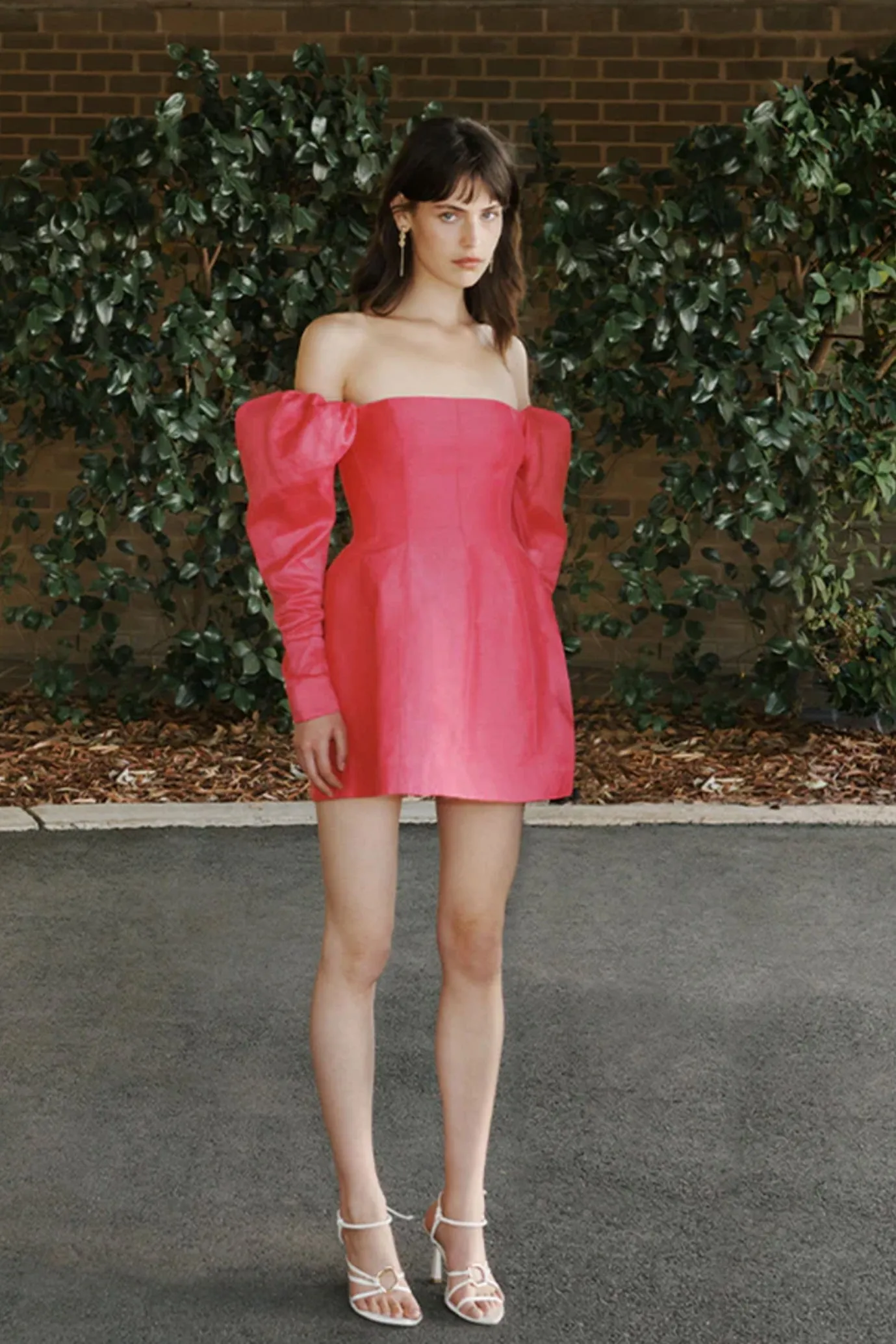 FINAL SALE: Baret Sleeved Mini Dress by Aje