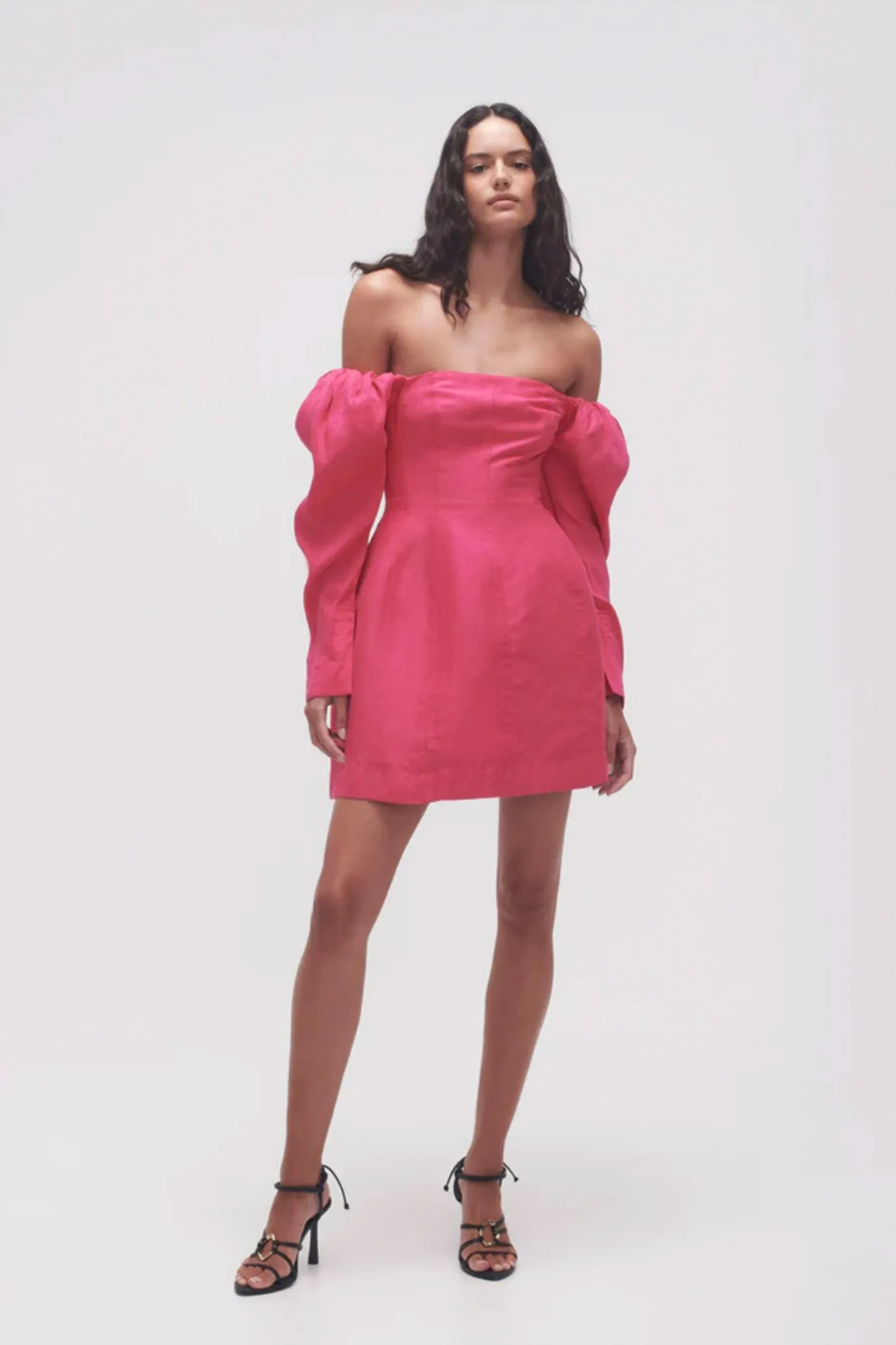 FINAL SALE: Baret Sleeved Mini Dress by Aje