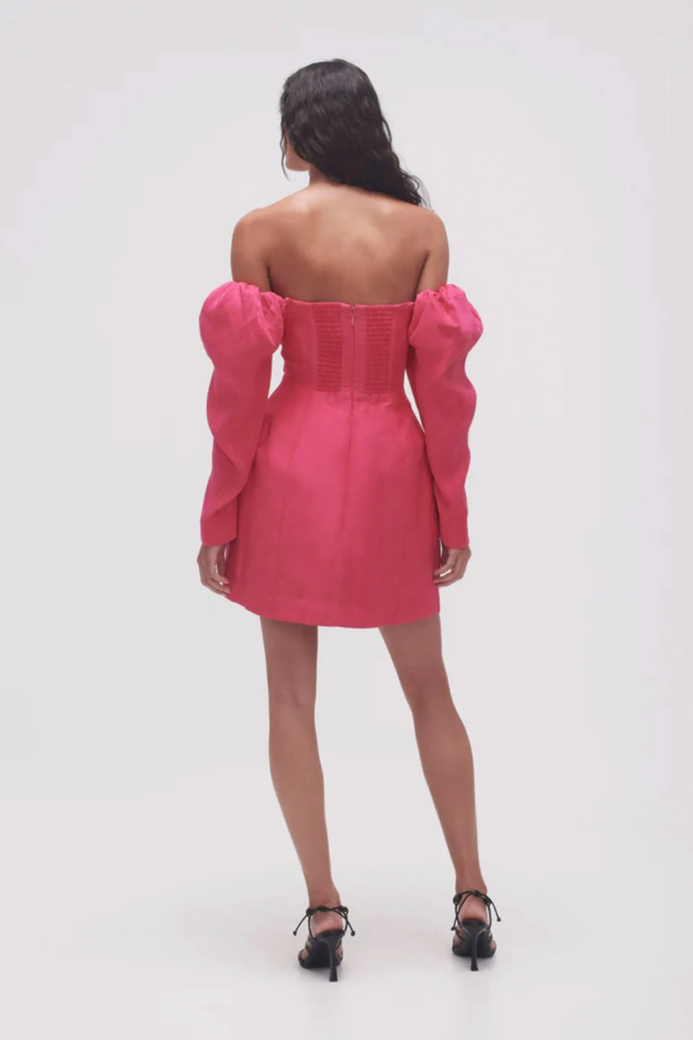 FINAL SALE: Baret Sleeved Mini Dress by Aje