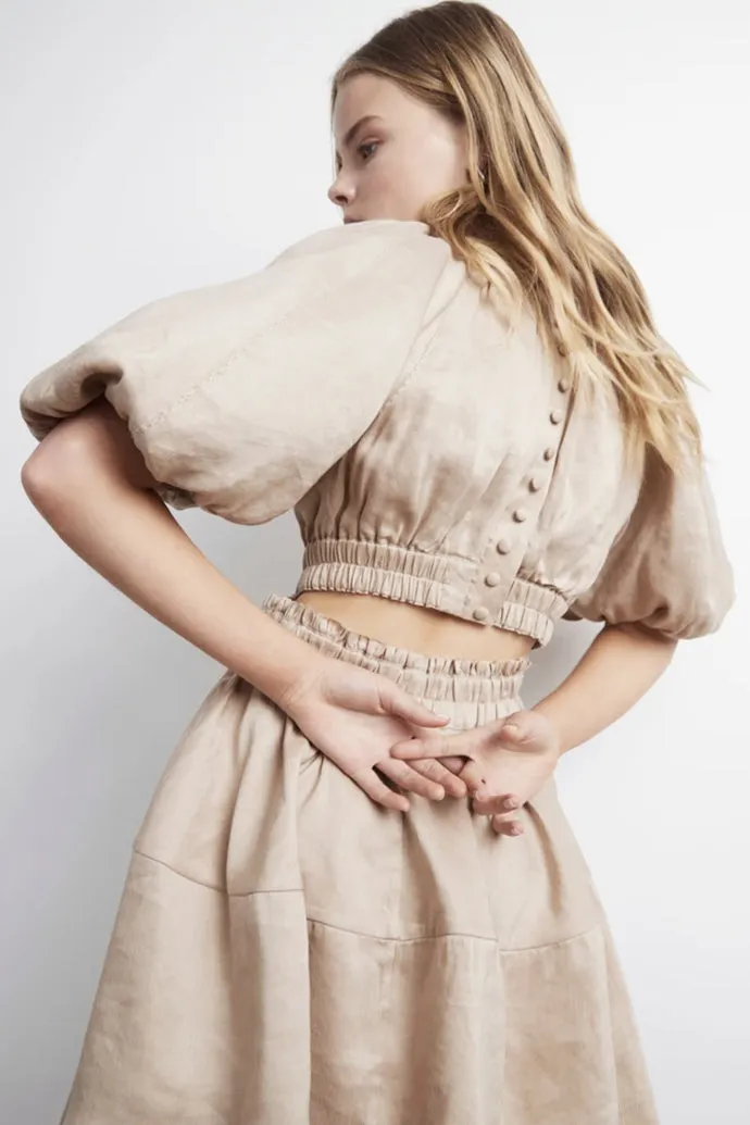 FINAL SALE: Solitude Cutout Mini Dress by Aje