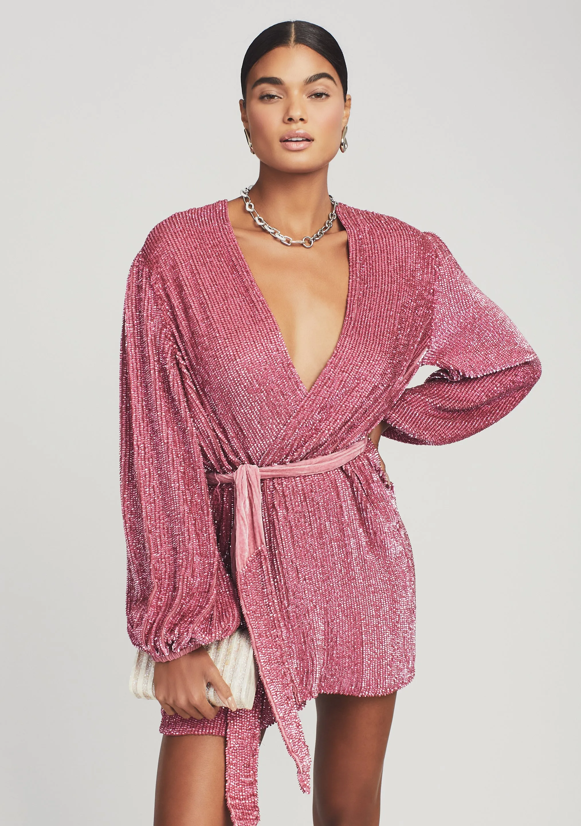 Gabrielle Sequin Robe