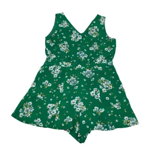 GREEN ROMPER by LOFT Size:2