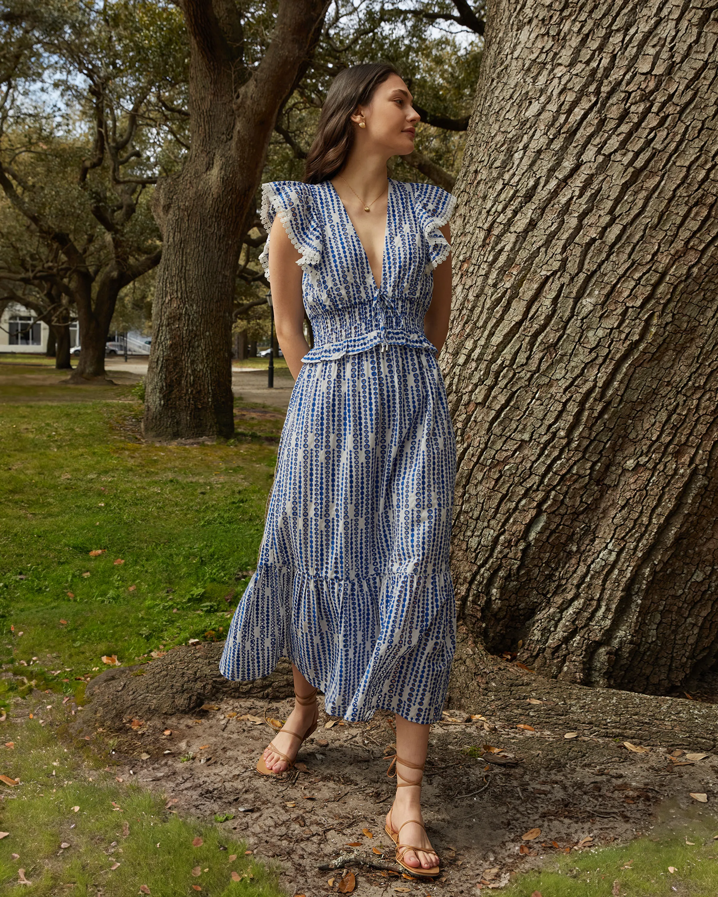 Jardin Cotton Dress