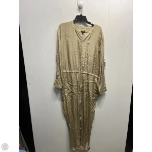 Jumpsuit By Atm In Tan, Size: Xl