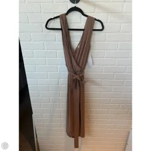 Jumpsuit By Babaton In Brown, Size: Xs