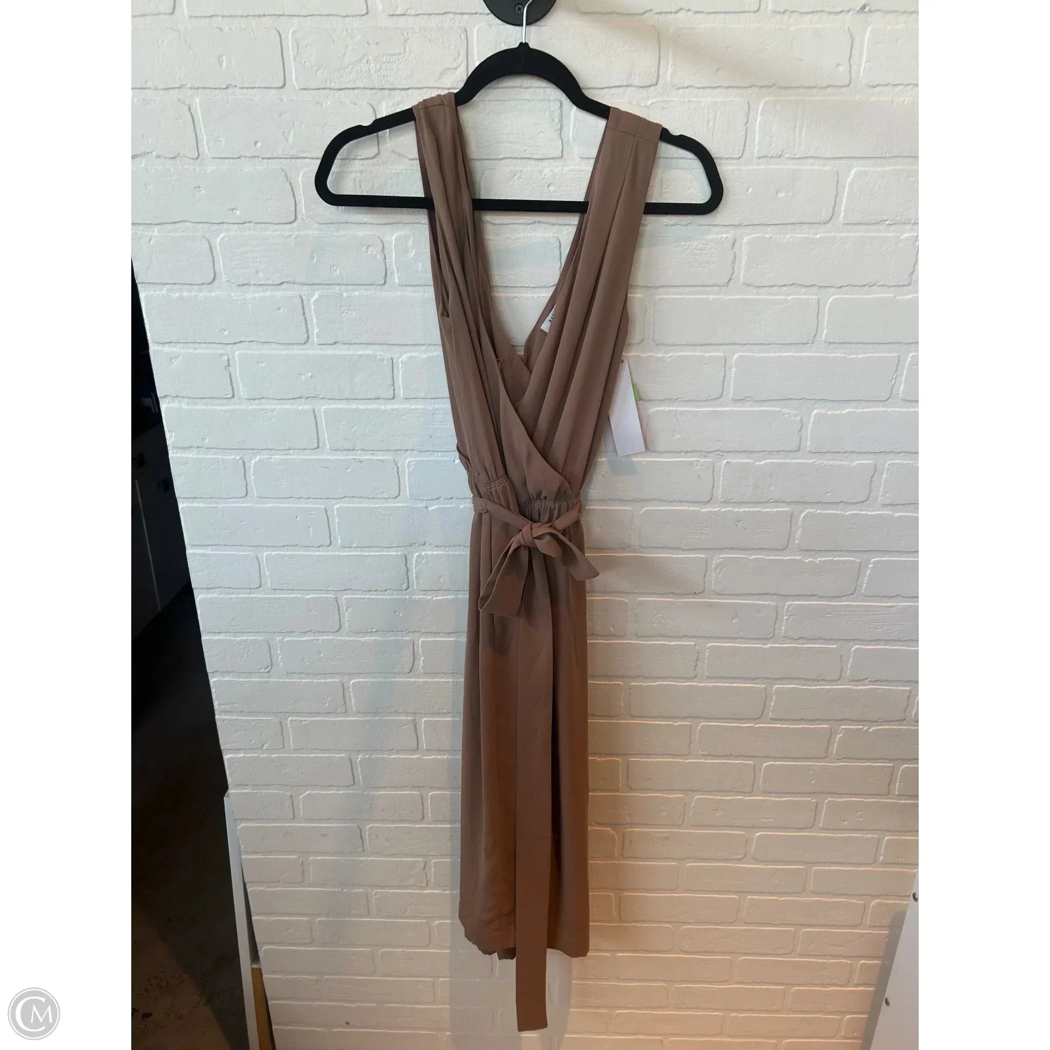 Jumpsuit By Babaton In Brown, Size: Xs