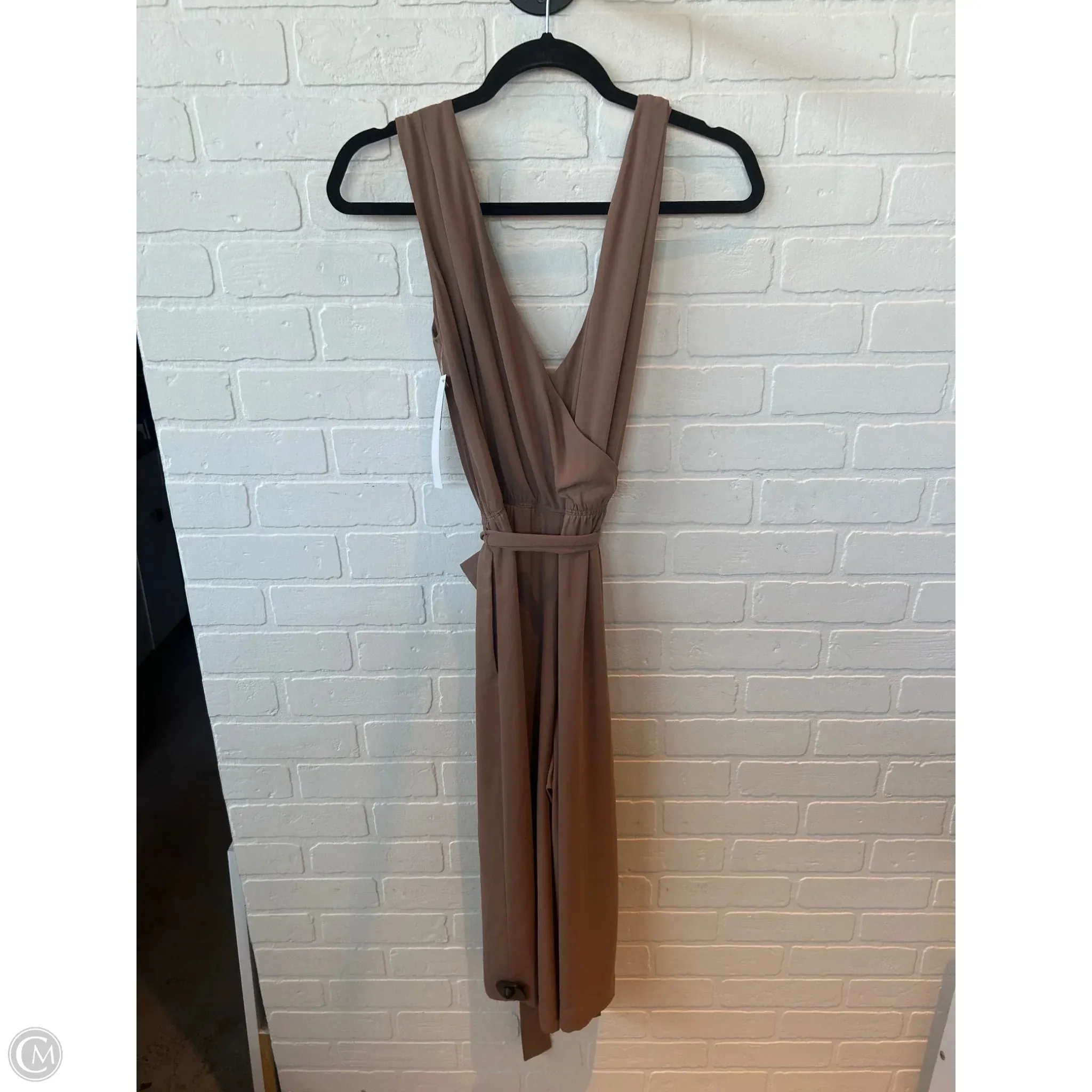 Jumpsuit By Babaton In Brown, Size: Xs