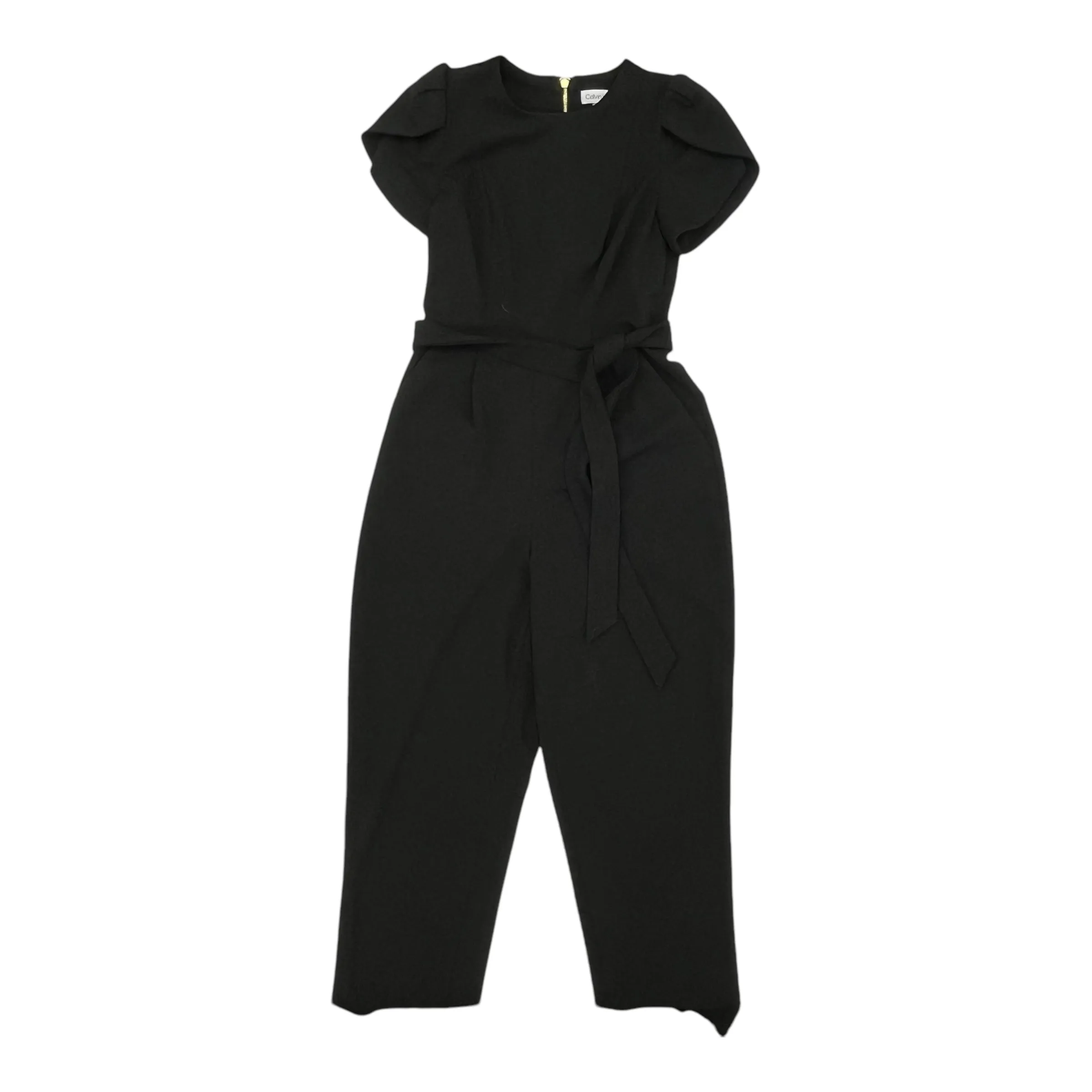 Jumpsuit By Calvin Klein In Black, Size:2