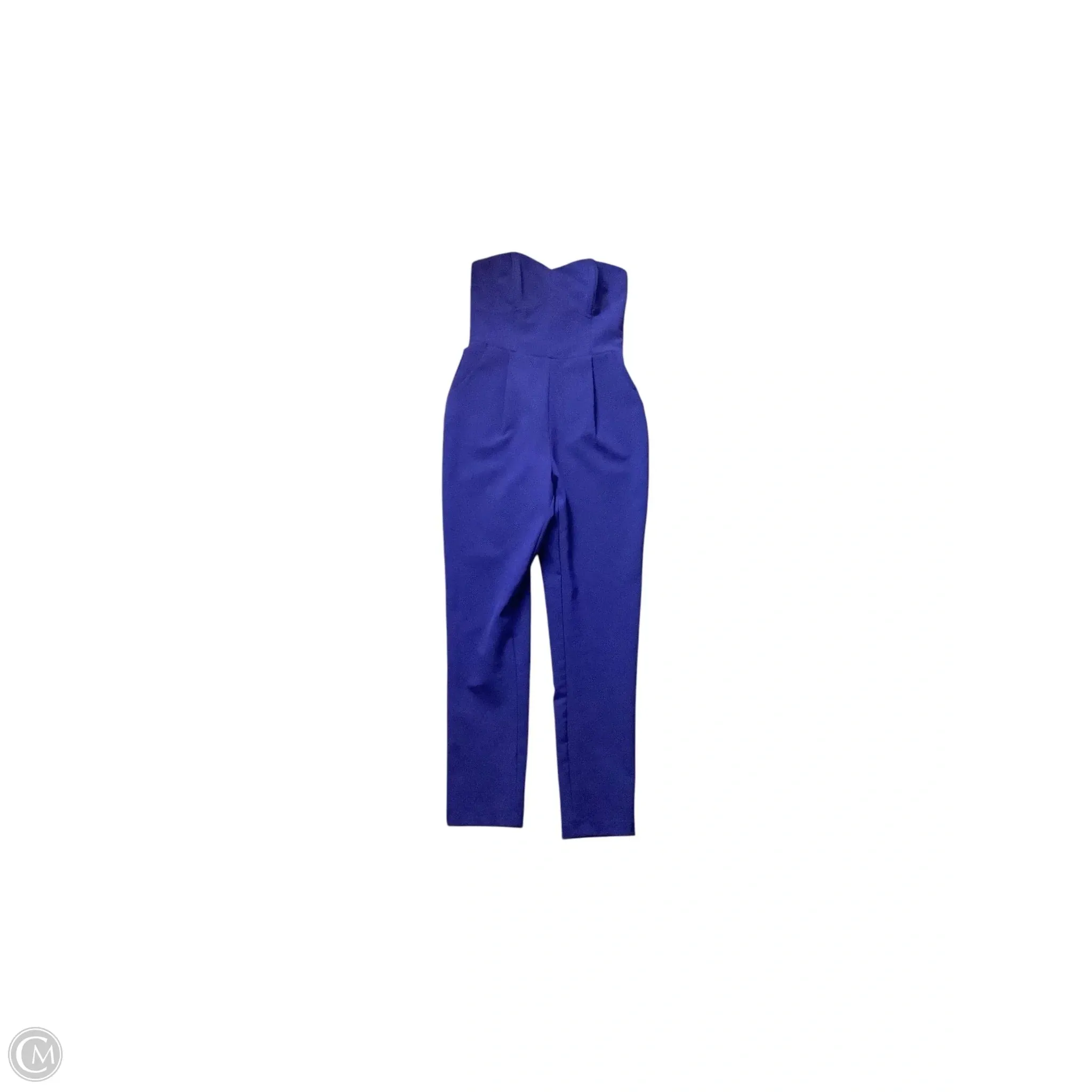 Jumpsuit By Clothes Mentor In Blue, Size: Xs