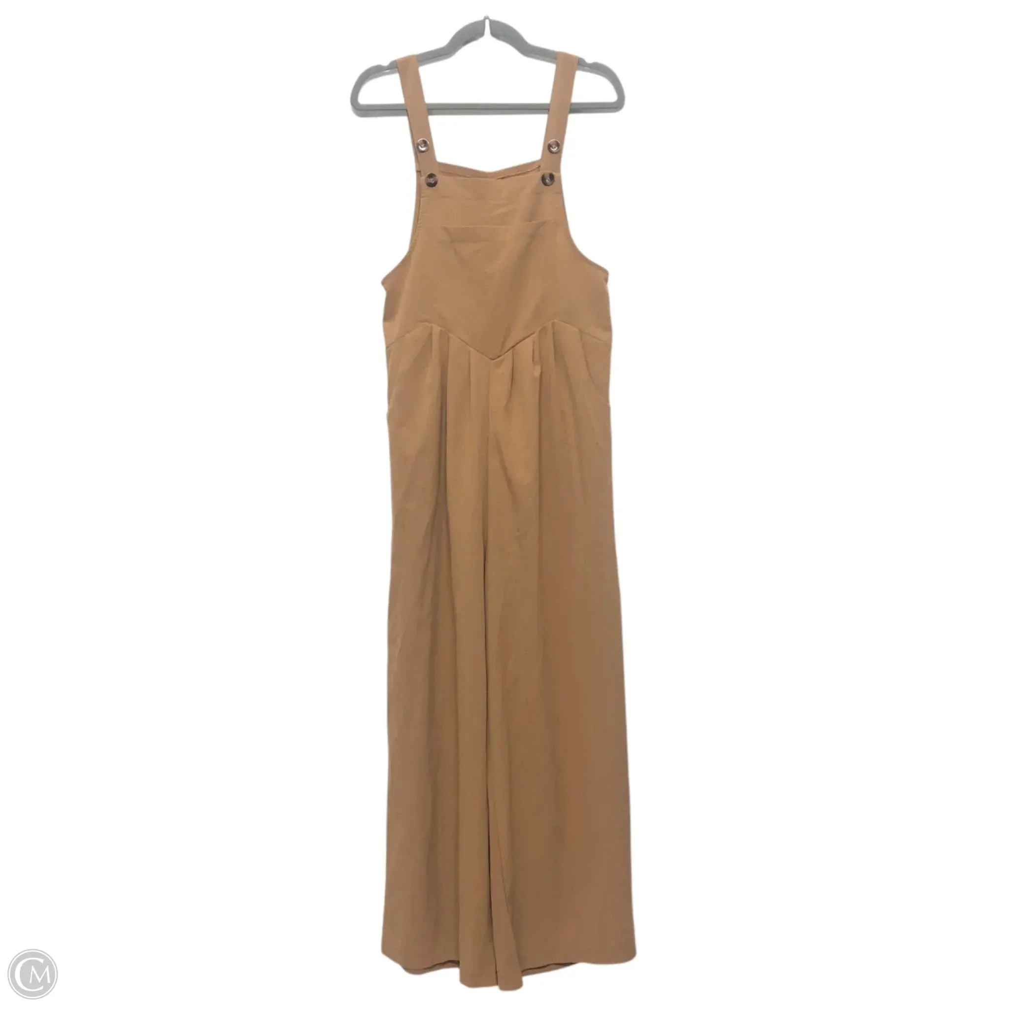 Jumpsuit By Clothes Mentor In Brown, Size: M