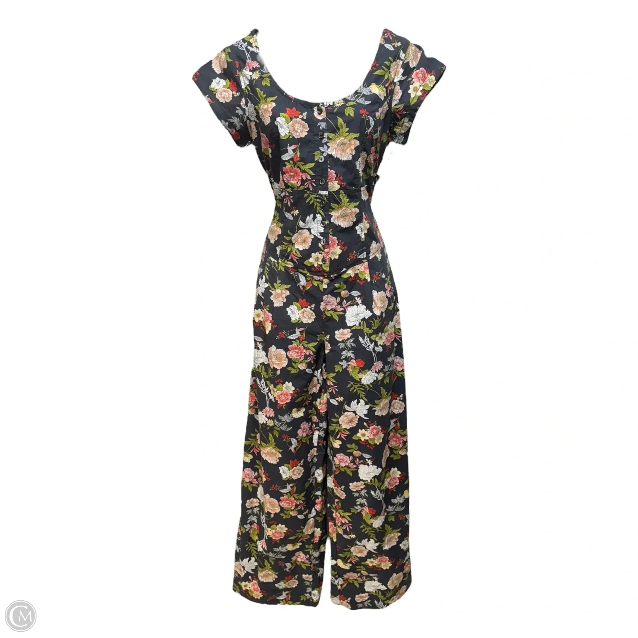 Jumpsuit By Current Air In Floral Print, Size: S