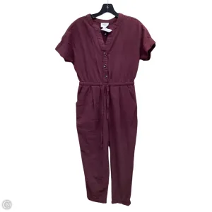 Jumpsuit By Everly In Maroon, Size: M