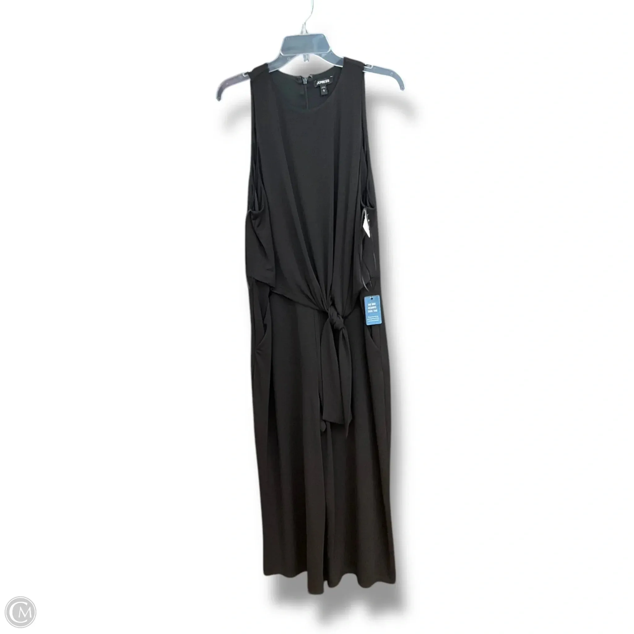 Jumpsuit By Express In Black, Size: Xl