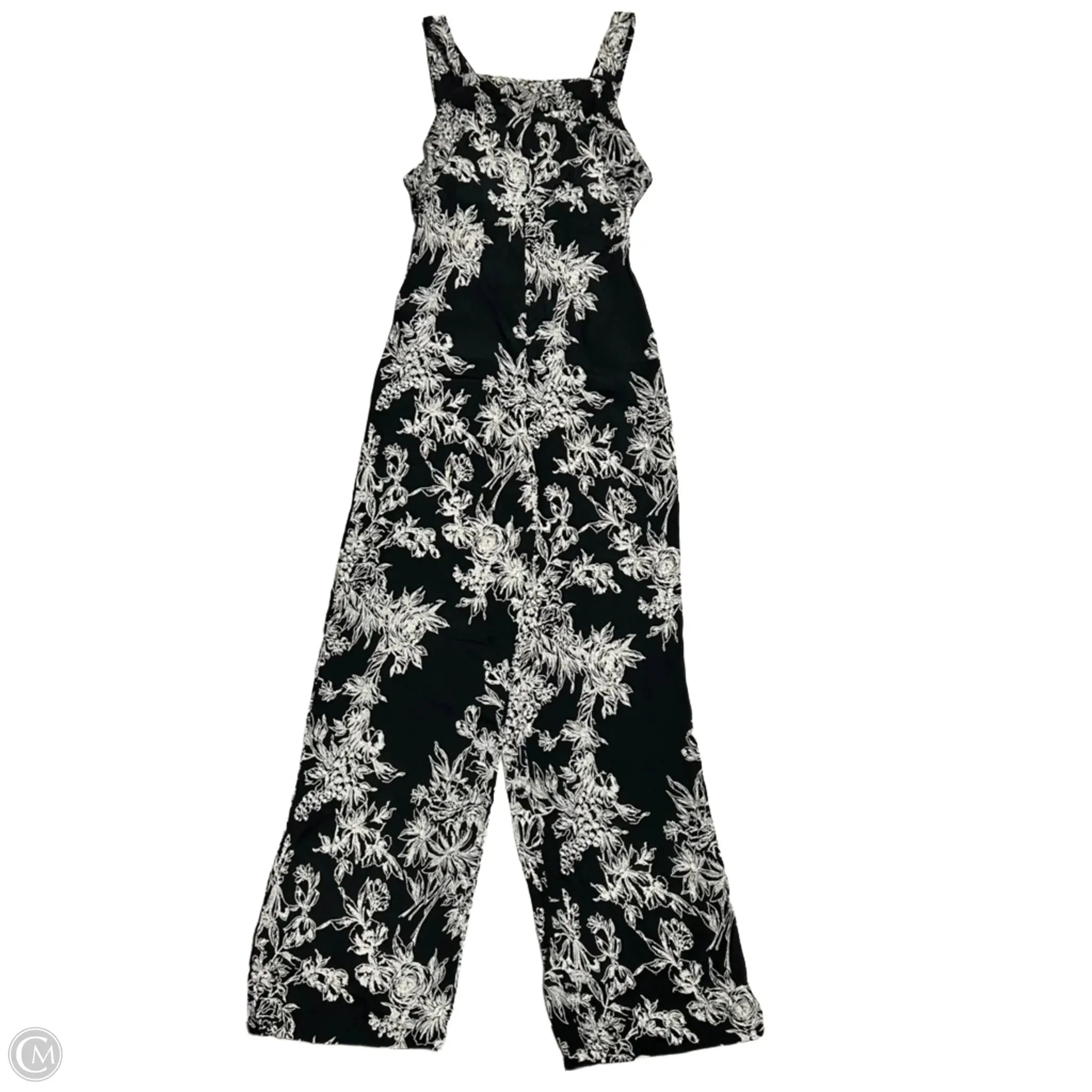 Jumpsuit By Flynn Skye In Black & White, Size: Xs