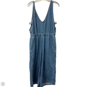 Jumpsuit By Kancan In Blue Denim, Size: Xl