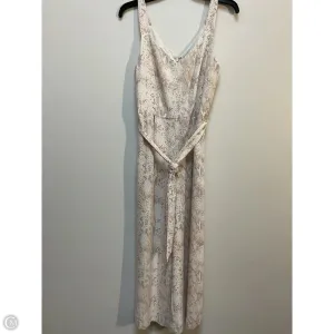 Jumpsuit By Loft In Snakeskin Print, Size: S