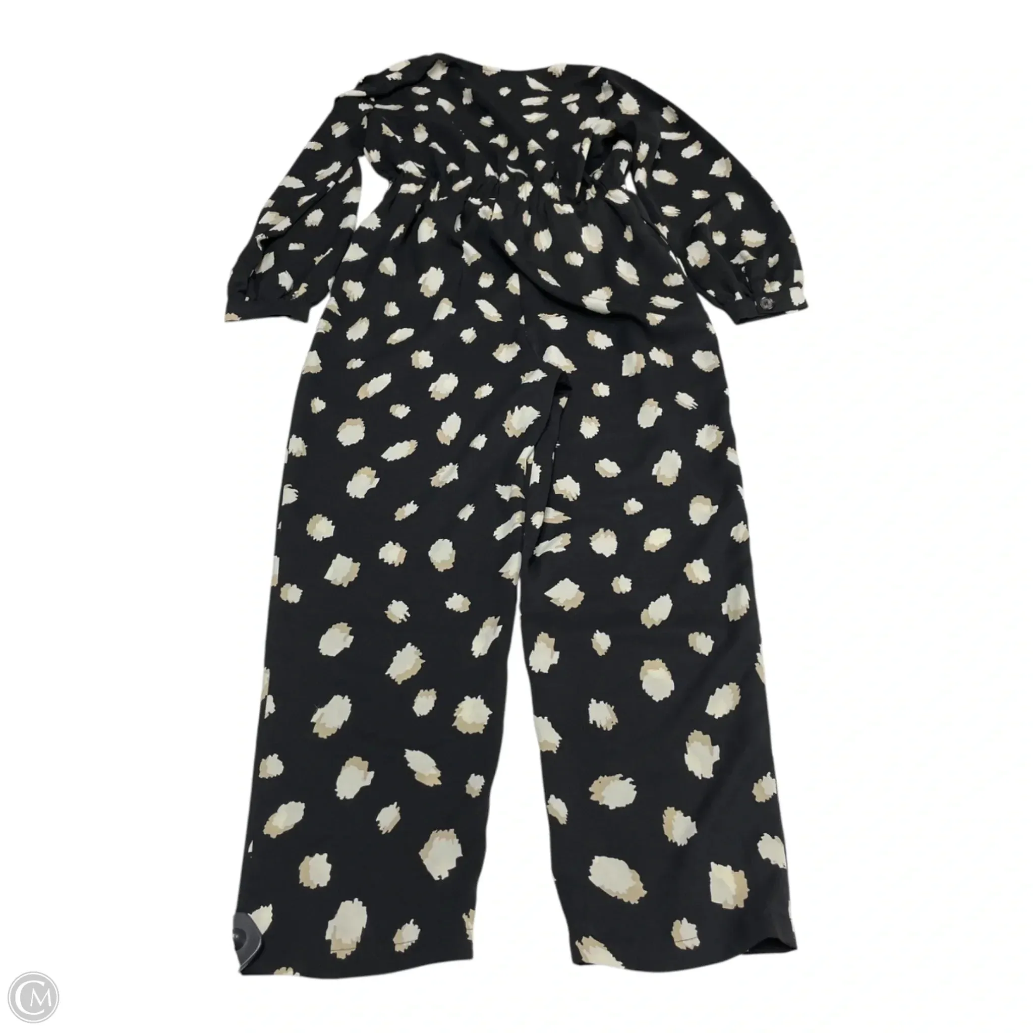 Jumpsuit By Lush In Black & Tan, Size: M