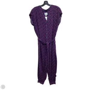 Jumpsuit By Maeve In Purple, Size: S