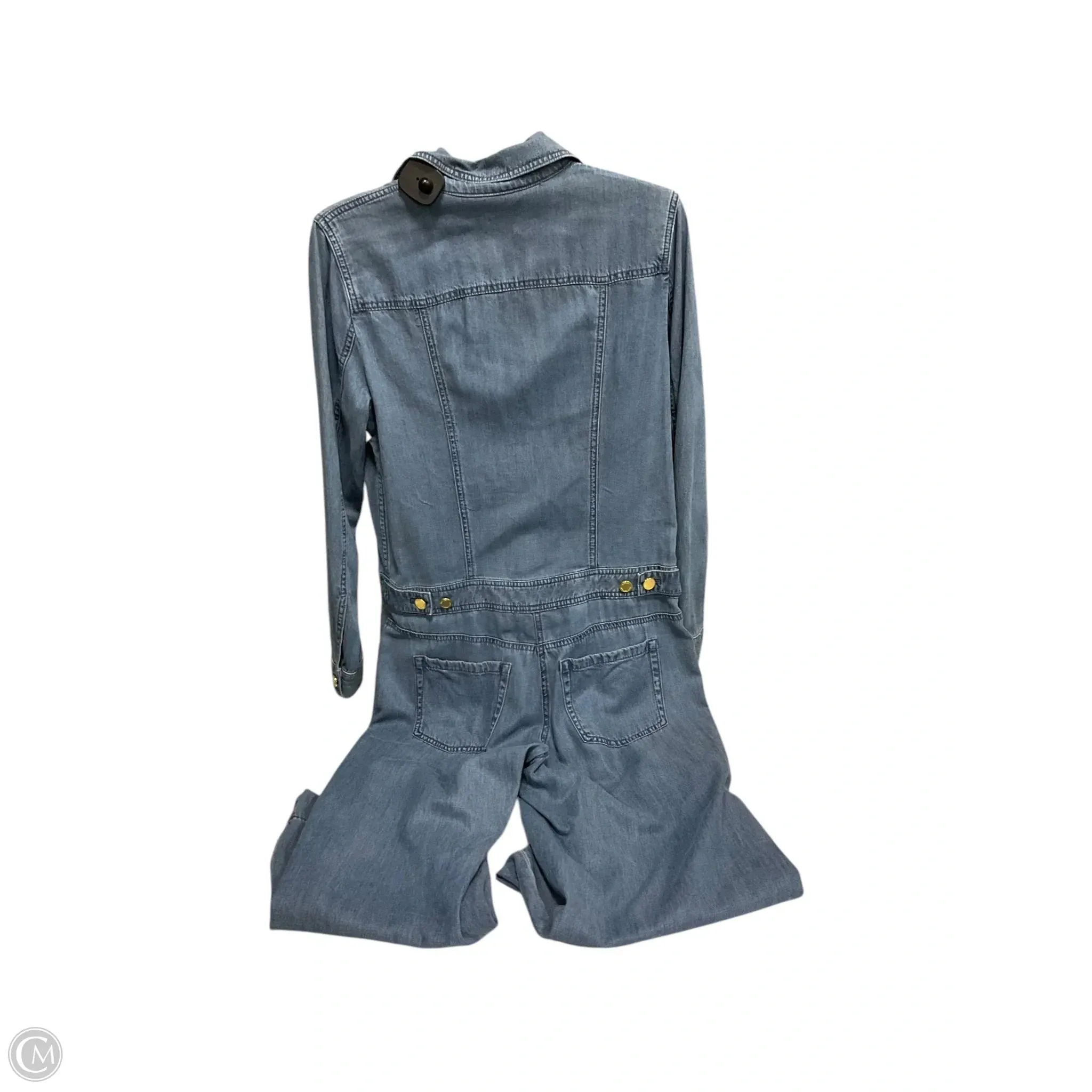 Jumpsuit By Michael By Michael Kors In Blue Denim, Size: M