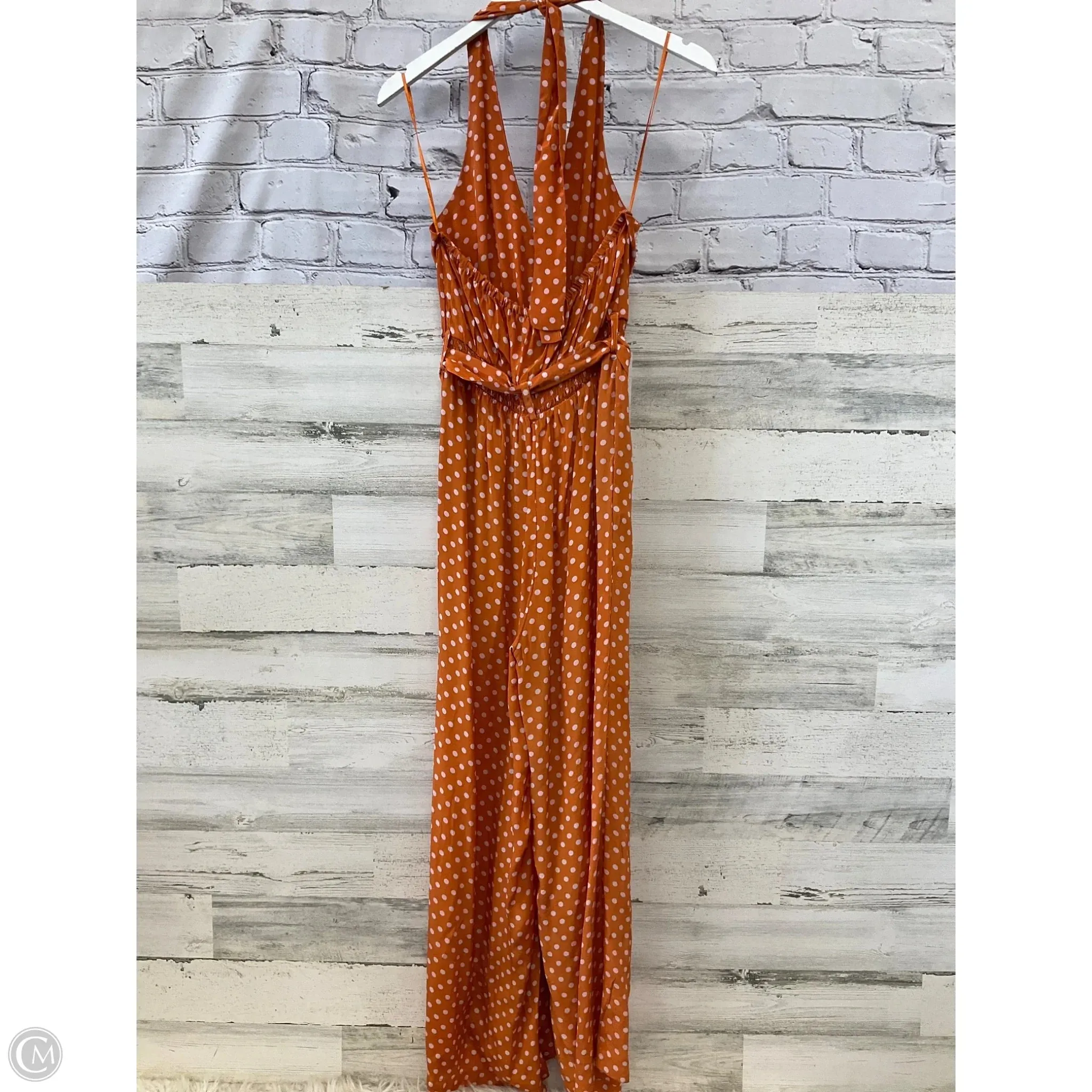 Jumpsuit By Mng In Orange, Size: S