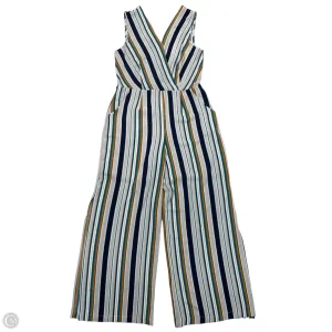 Jumpsuit By Monteau In Striped Pattern, Size: Xl