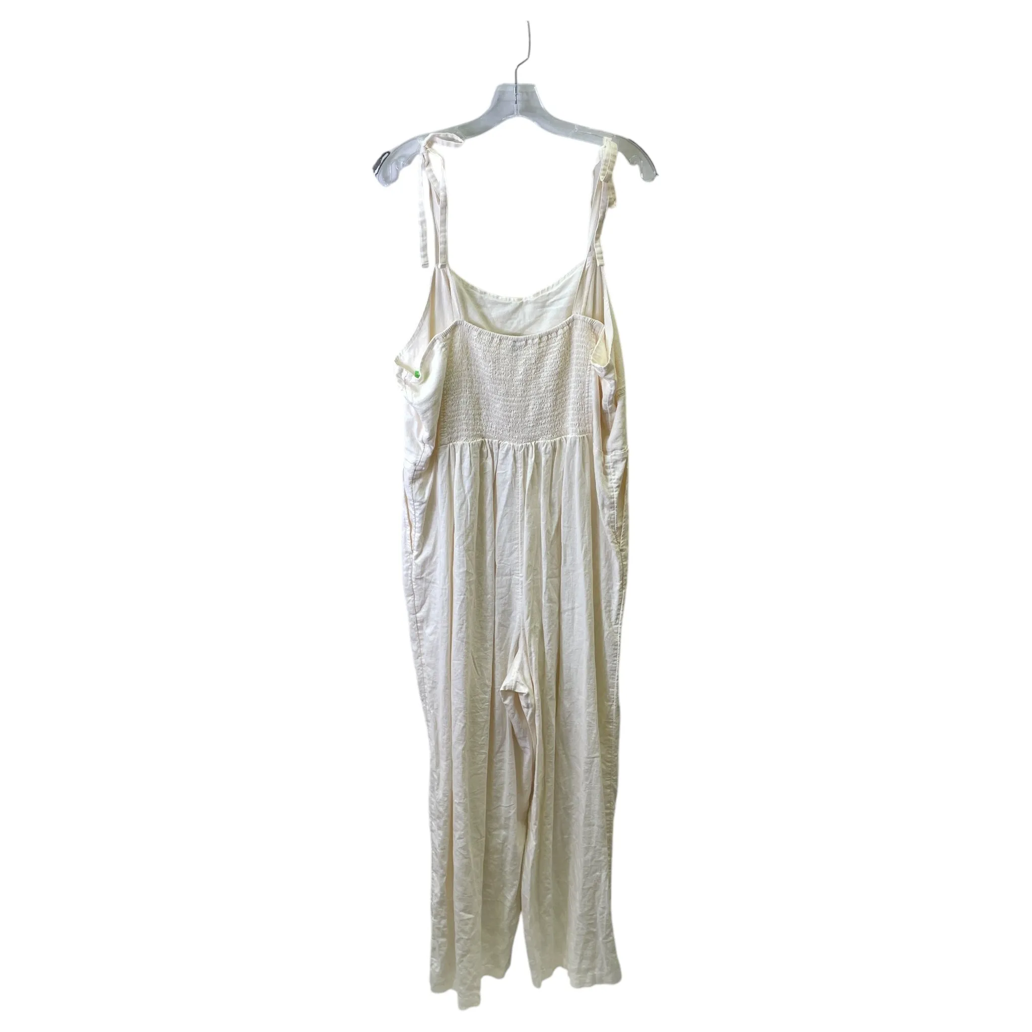 Jumpsuit By Old Navy In Cream, Size:1X