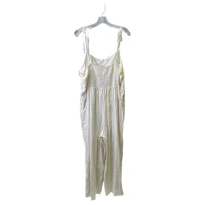 Jumpsuit By Old Navy In Cream, Size:1X