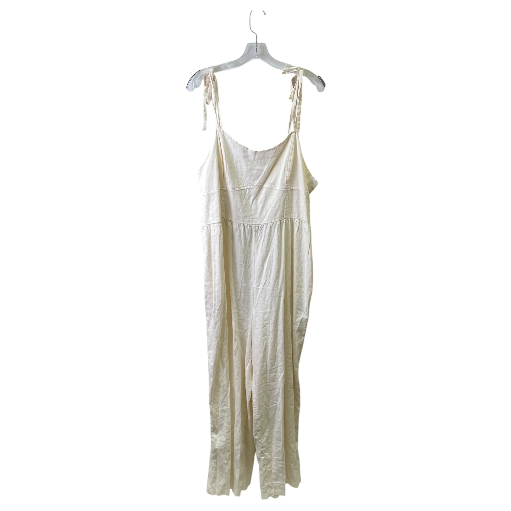 Jumpsuit By Old Navy In Cream, Size:1X