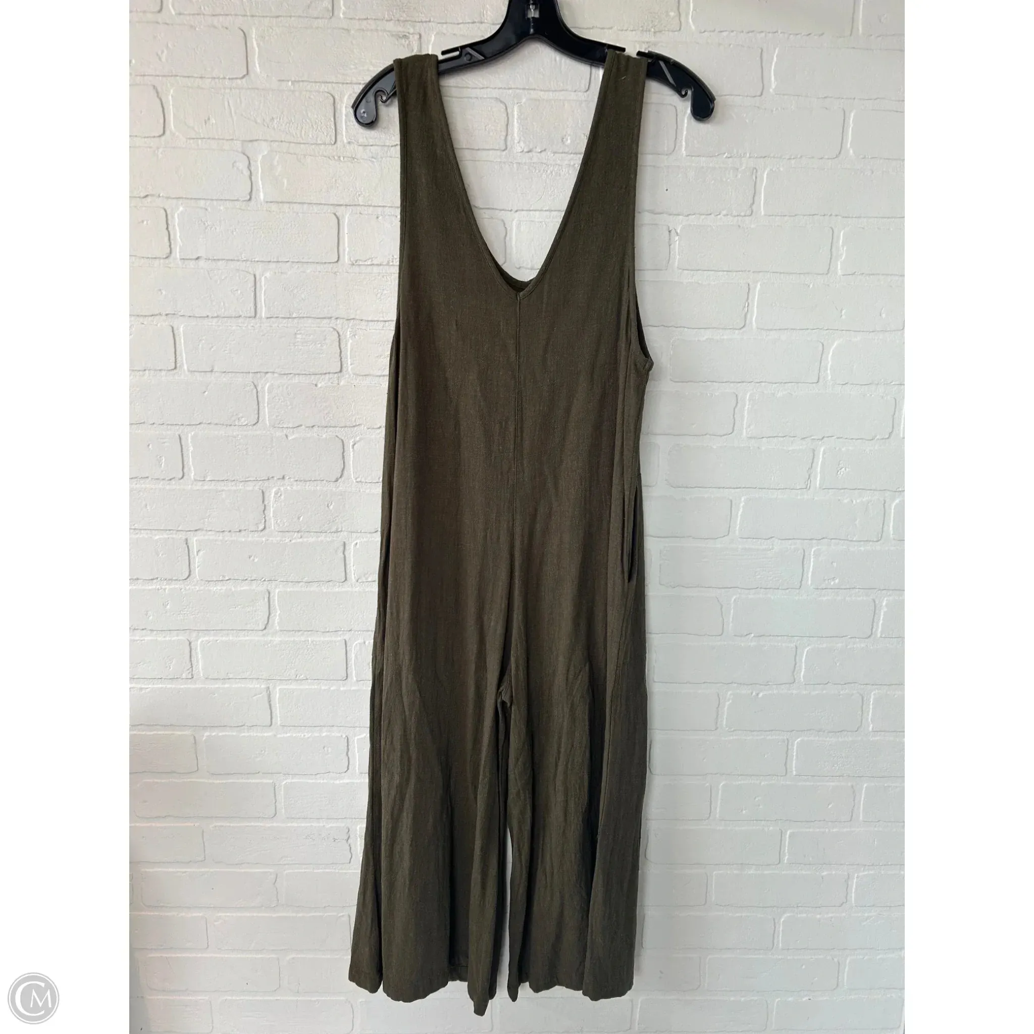 Jumpsuit By Treasure And Bond In Green, Size: Xs