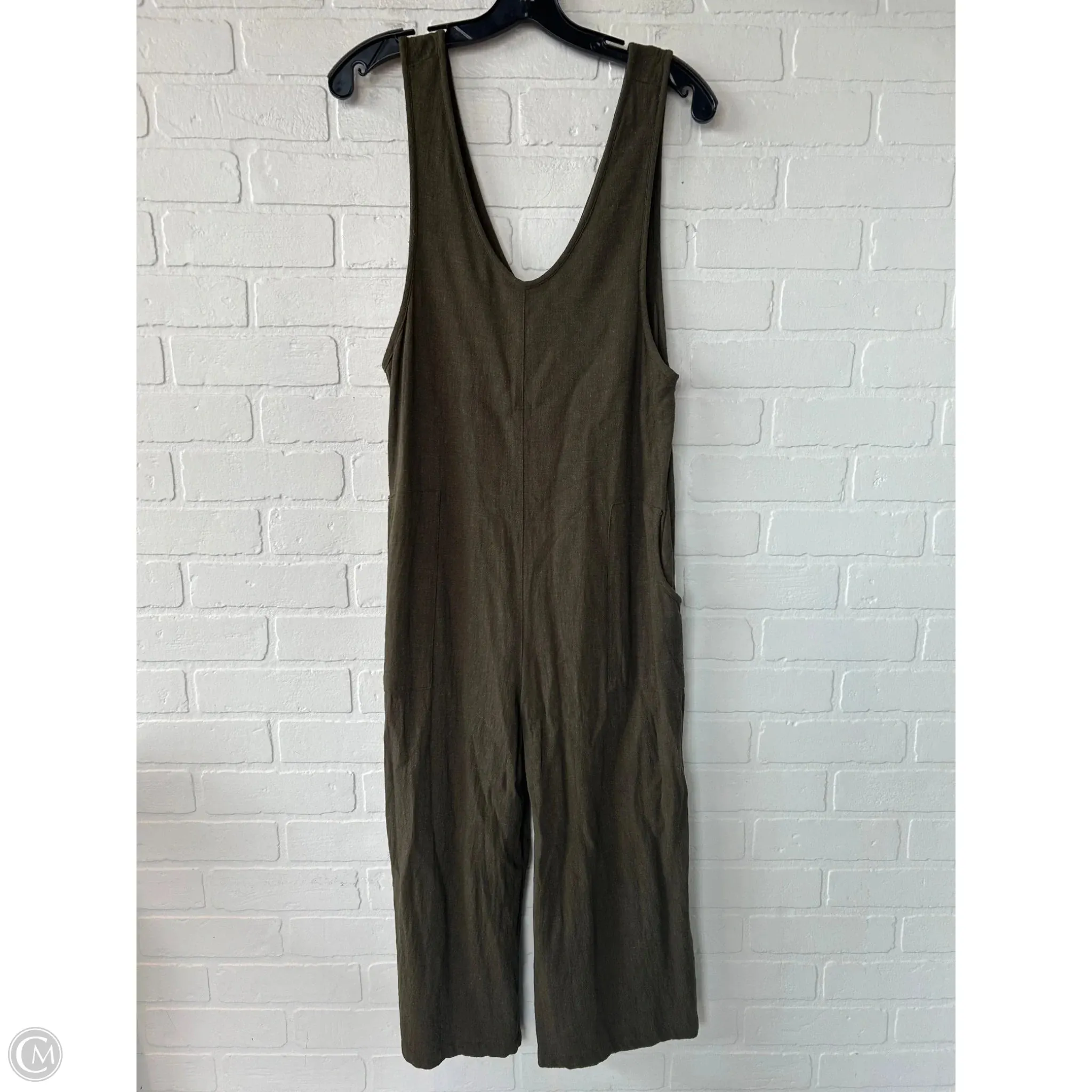 Jumpsuit By Treasure And Bond In Green, Size: Xs