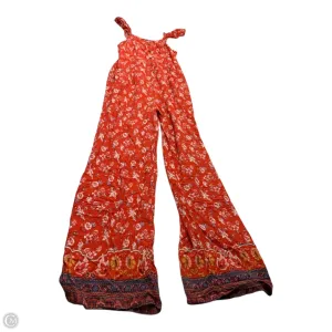 Jumpsuit By Xhilaration In Red, Size: M