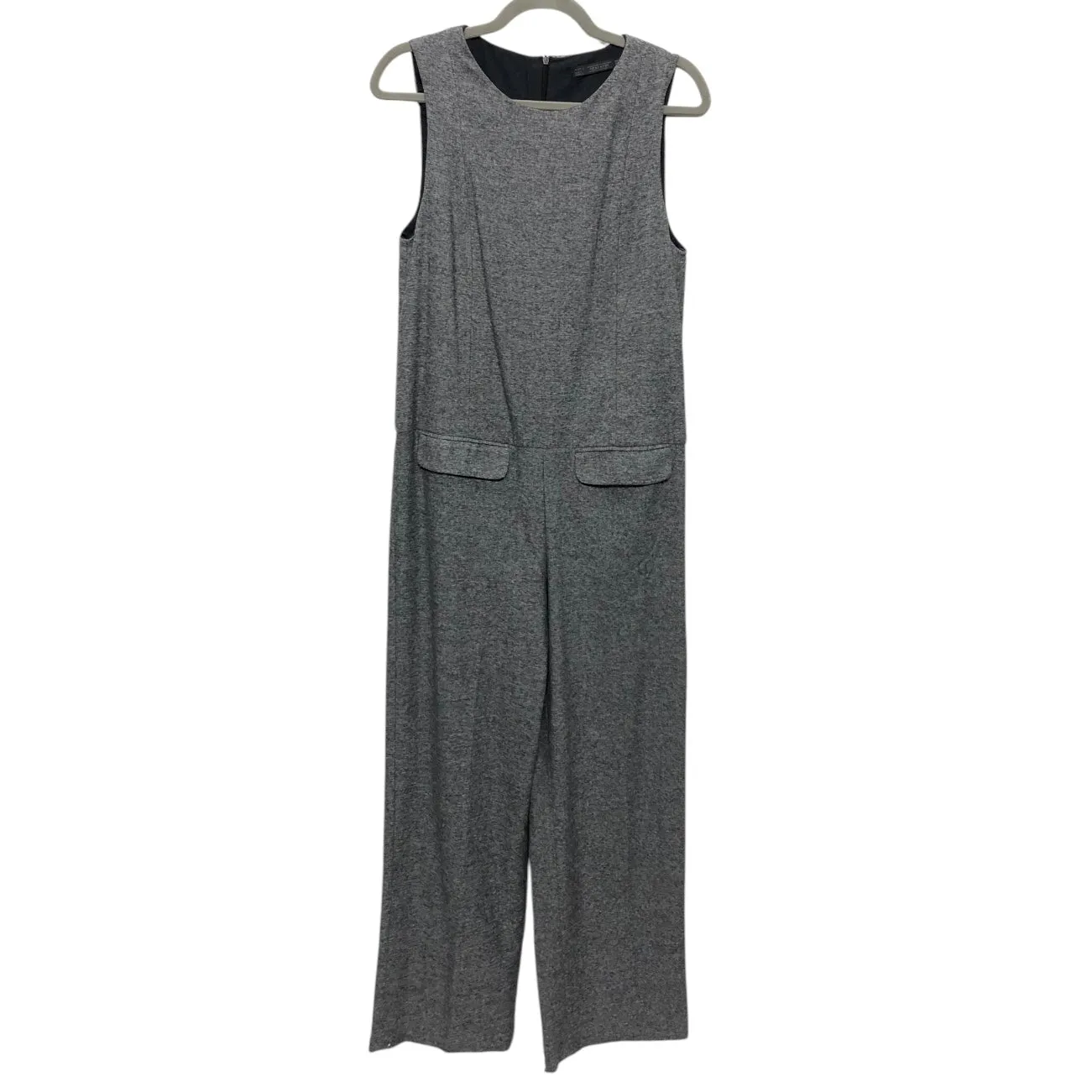 Jumpsuit By Zara In Grey, Size:M