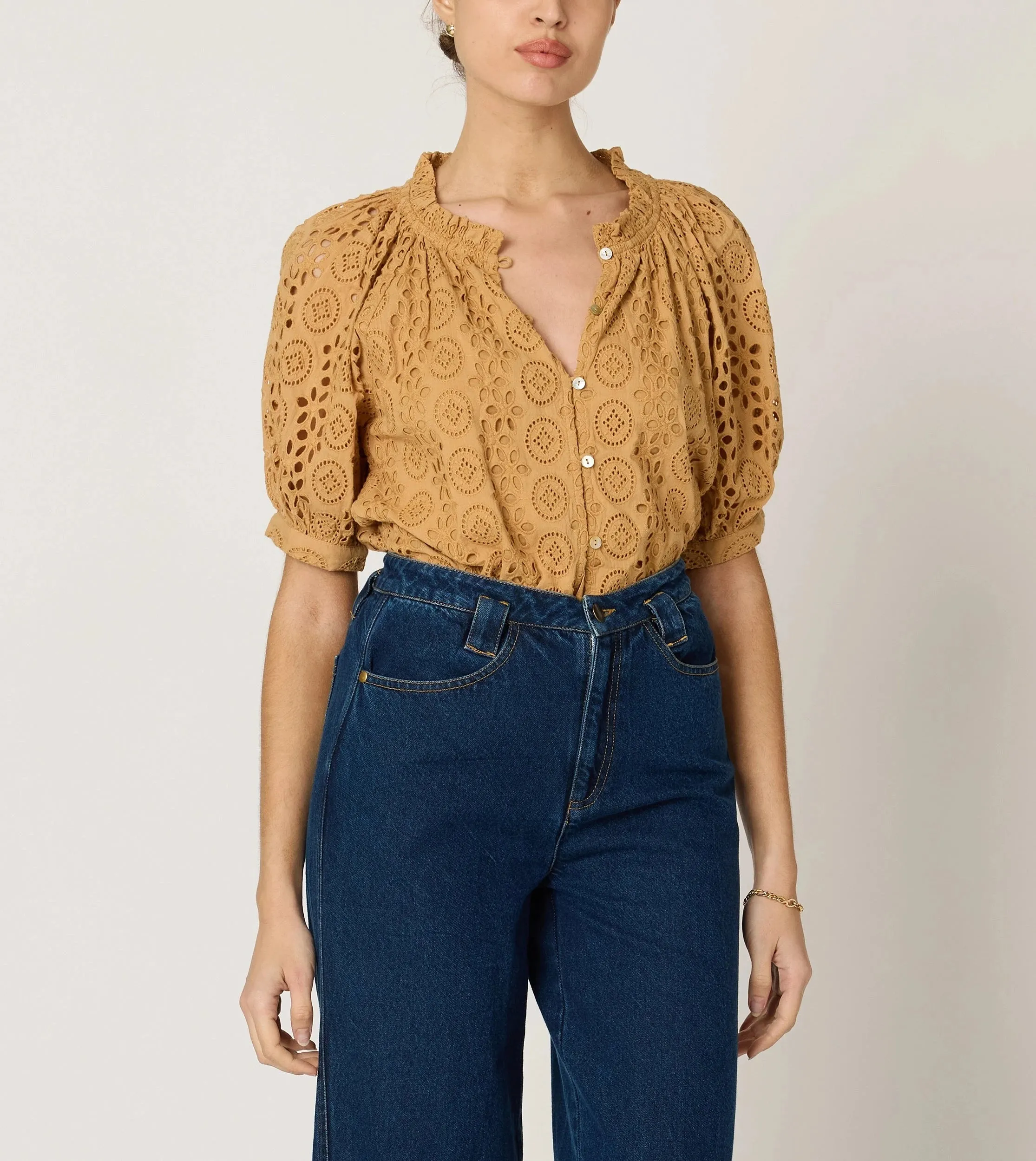 Kate Blouse | Wheat