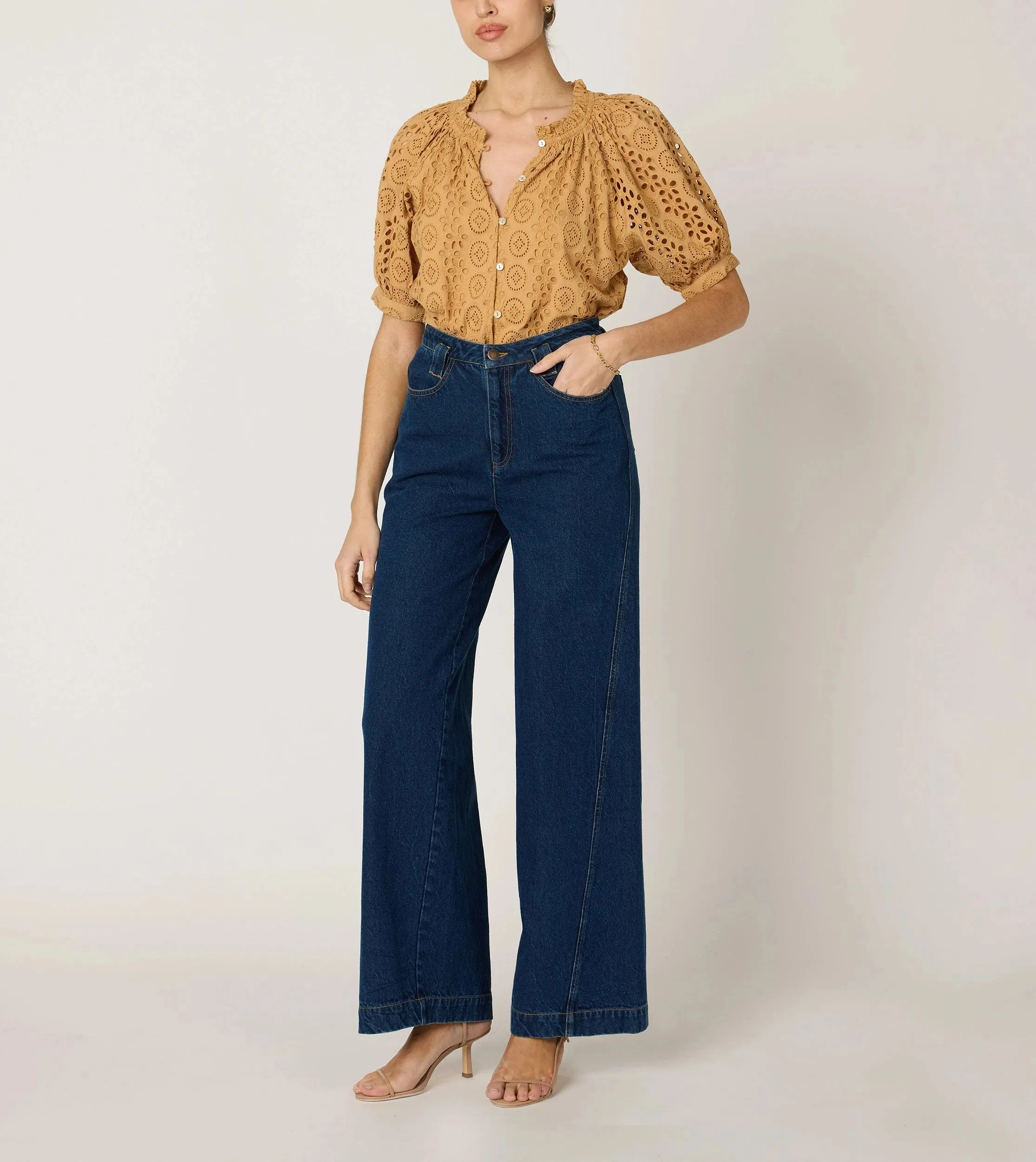 Kate Blouse | Wheat